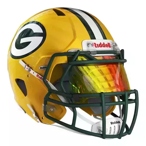 Riddell speed helmet green bay packers