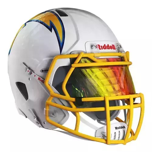 Riddell speed helmet los angeles chargers