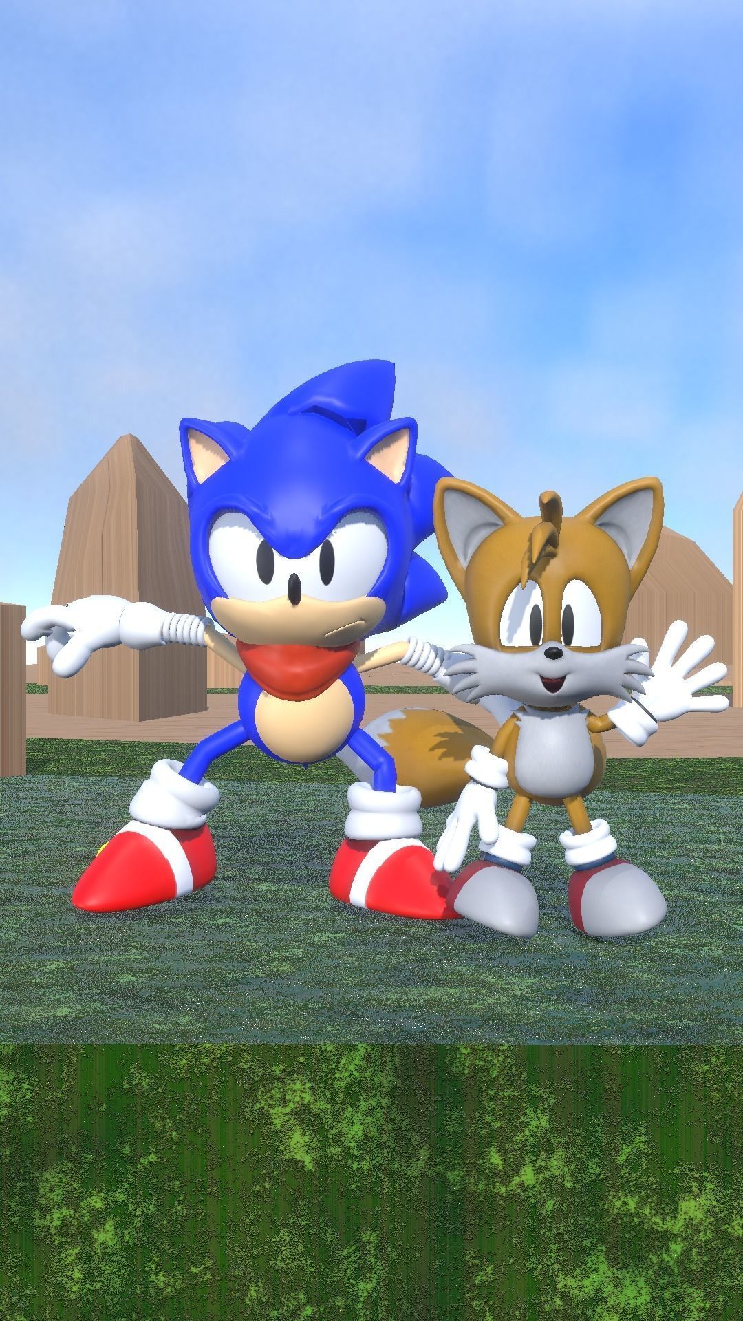 Sonic the Hedgehog Free 3D model_6