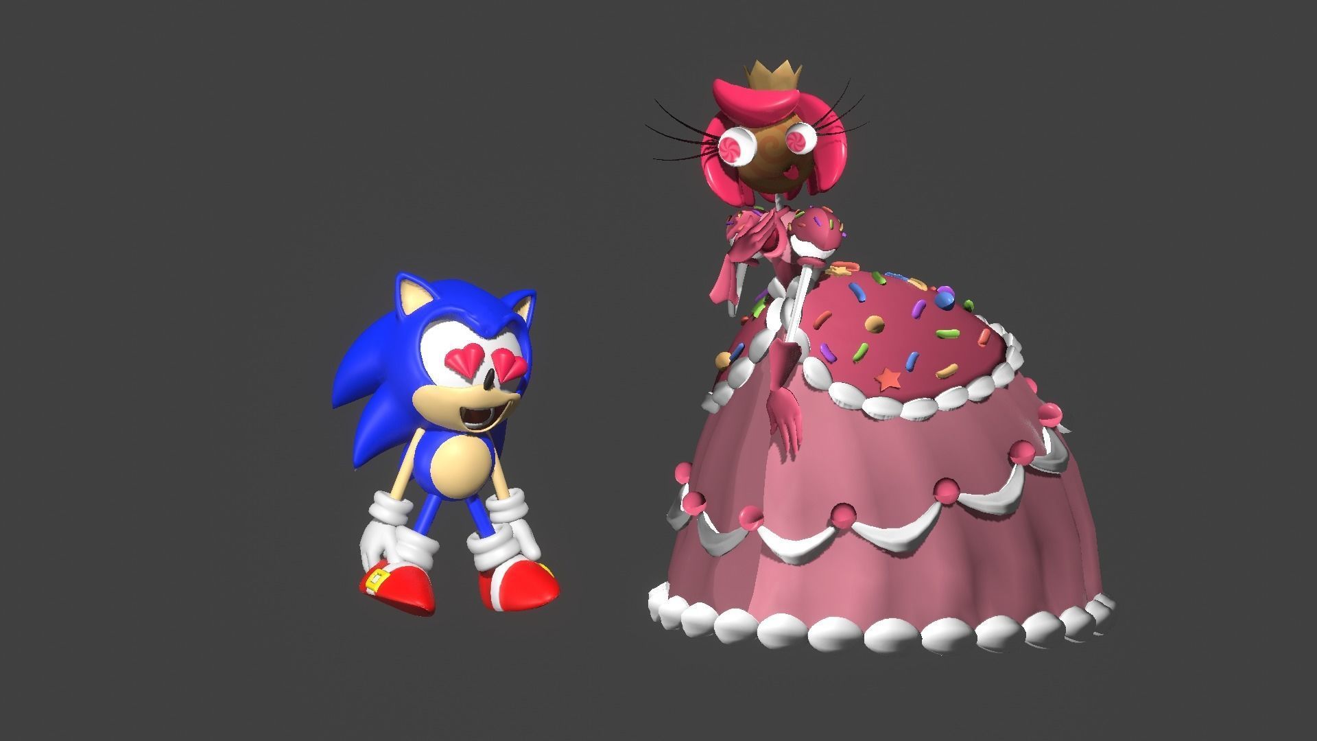 Sonic the Hedgehog Free 3D model_1