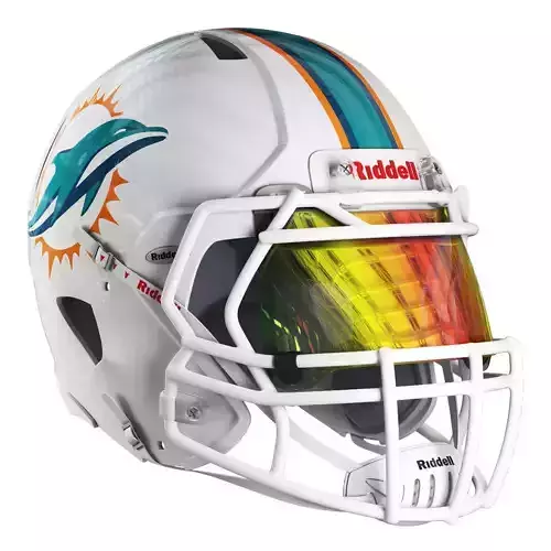 Riddell speed helmet miami dolphins
