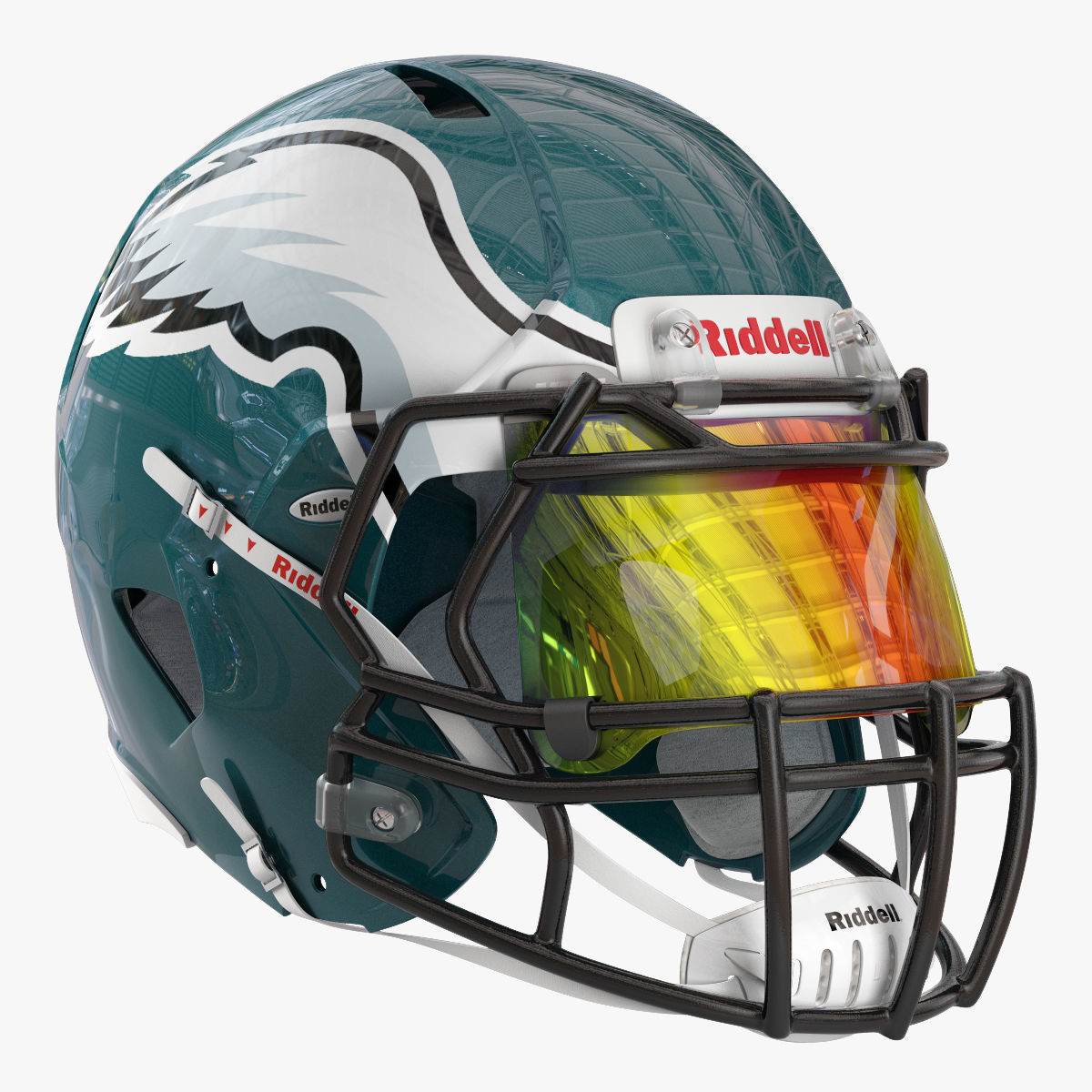 Réplica de casco Philadelphia Eagles Riddell Speed - Retroceso de 19 Réplica de casco Philadelphia Eagles Riddell Speed - Retroceso de 19