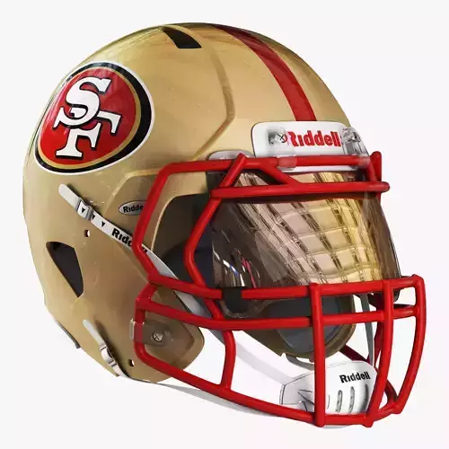 Riddell speed helmet san francisco 49ers