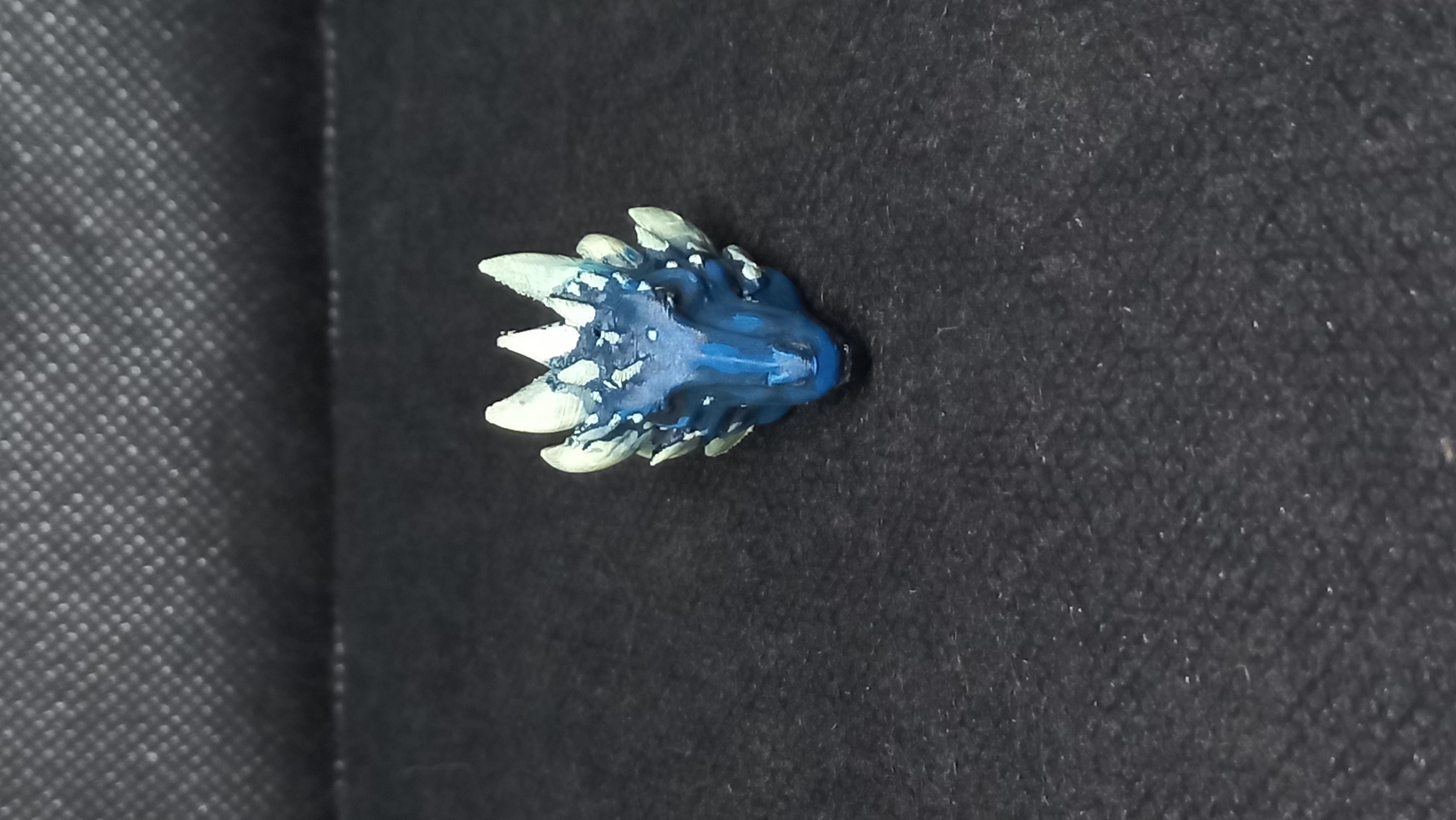 Dragon keychain Print in place No Supports 3D print model_1