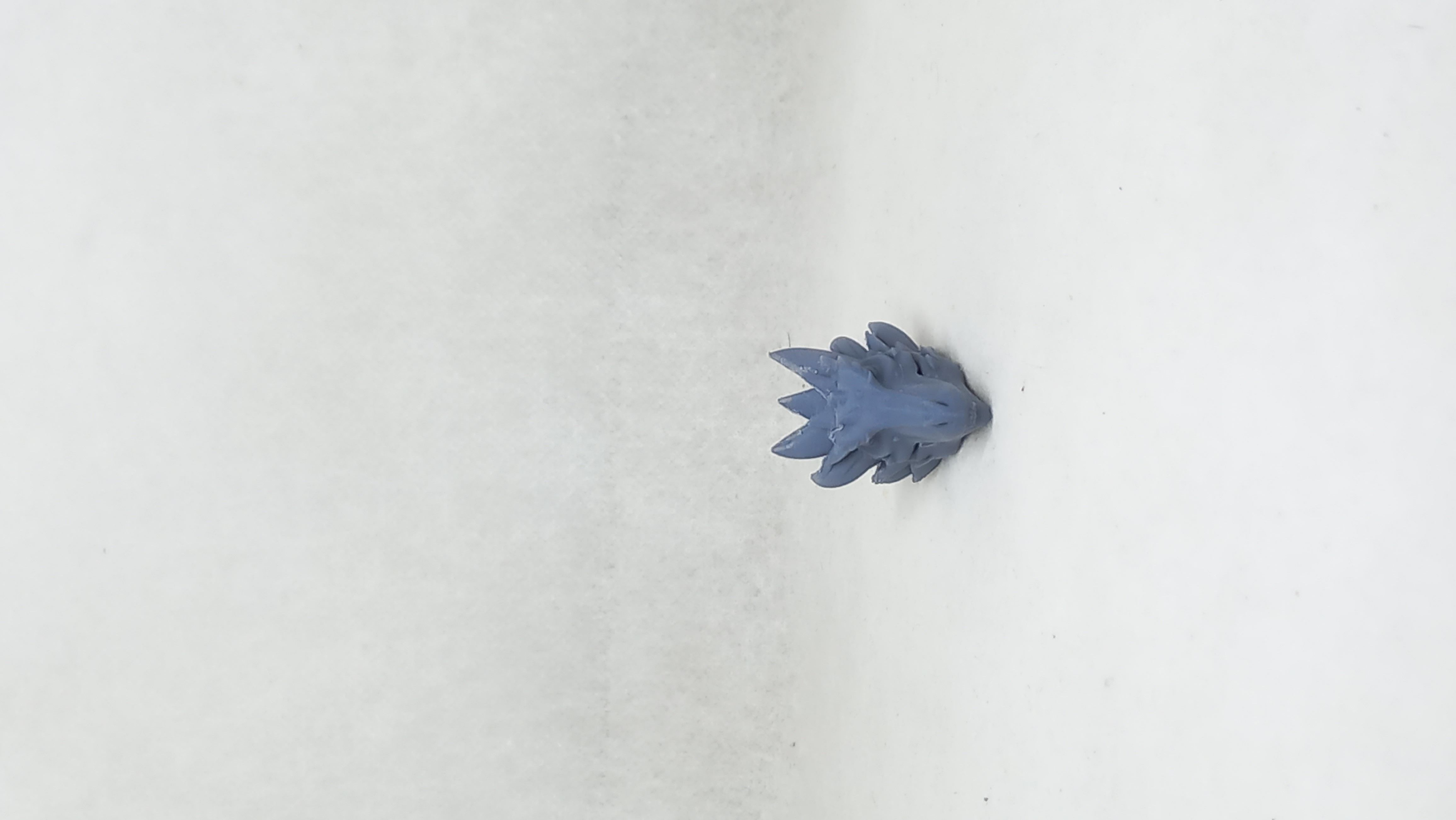 Dragon keychain Print in place No Supports 3D print model_9