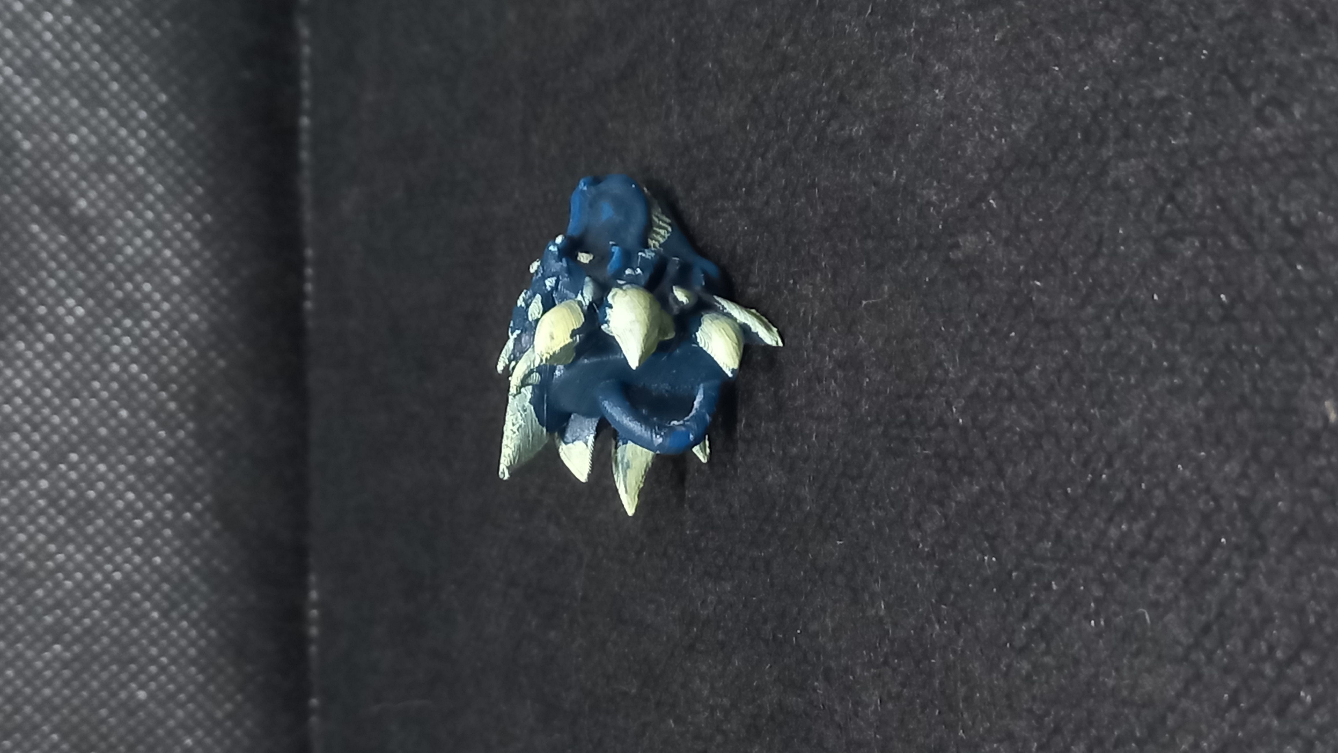 Dragon keychain Print in place No Supports 3D print model_4