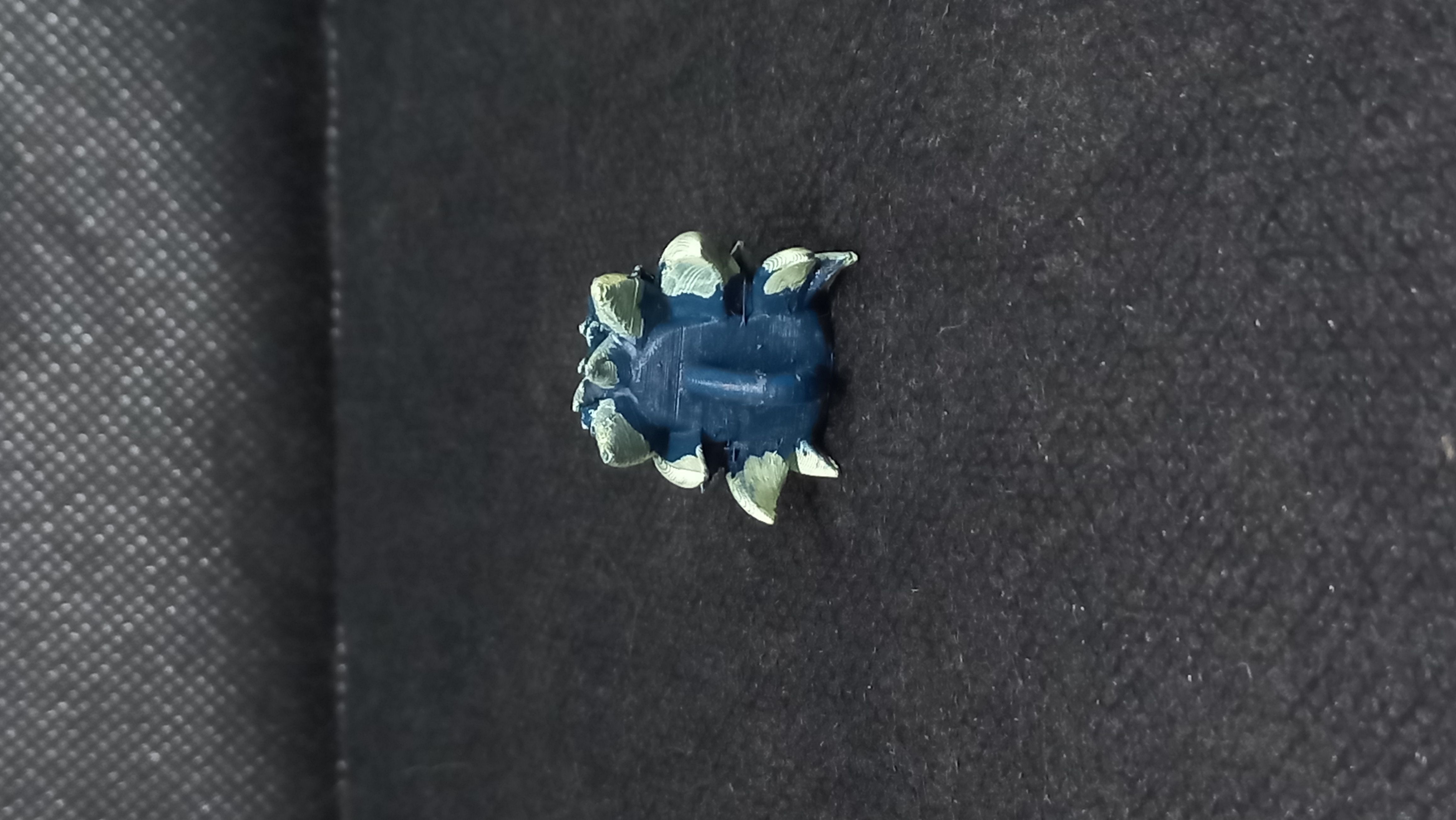 Dragon keychain Print in place No Supports 3D print model_5