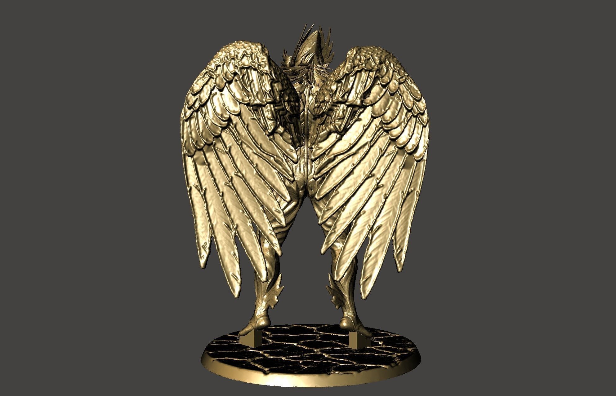 ANGEL JIN TEKKEN 8 - ULTRA HIGH DETAILED STL FOR 3D PRINTING 3D print model_16