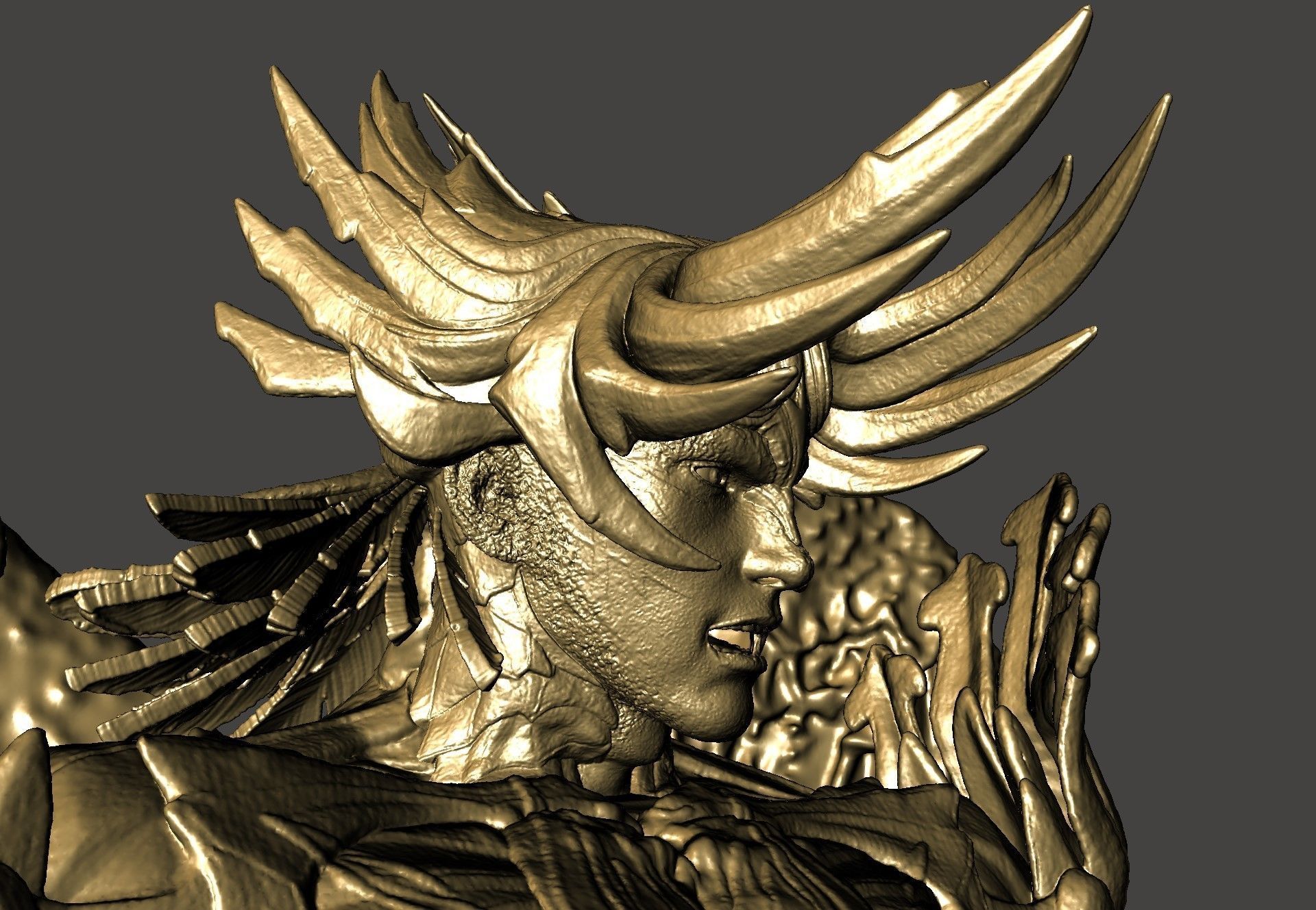 ANGEL JIN TEKKEN 8 - ULTRA HIGH DETAILED STL FOR 3D PRINTING 3D print model_26