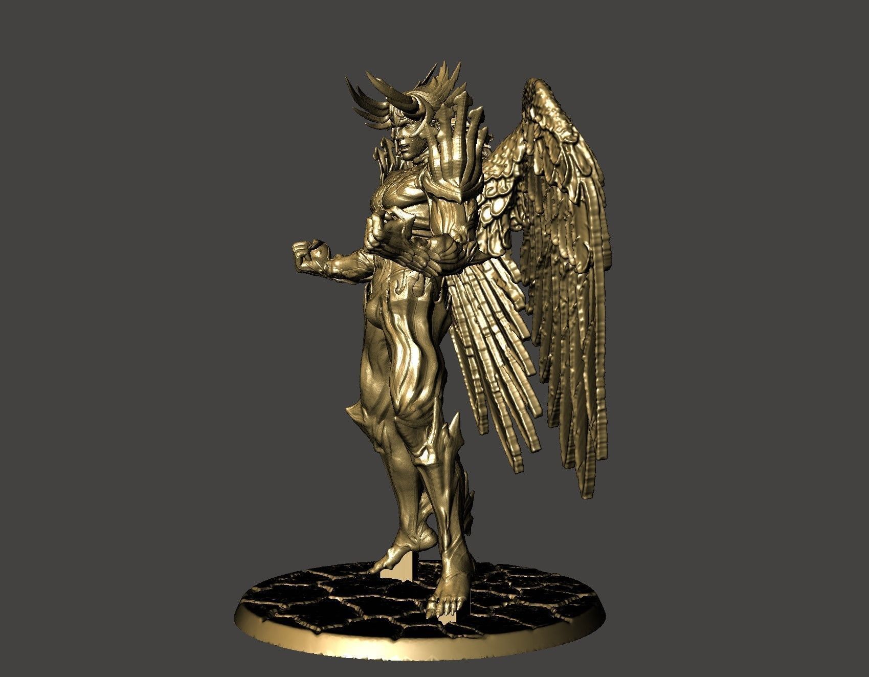 ANGEL JIN TEKKEN 8 - ULTRA HIGH DETAILED STL FOR 3D PRINTING 3D print model_29