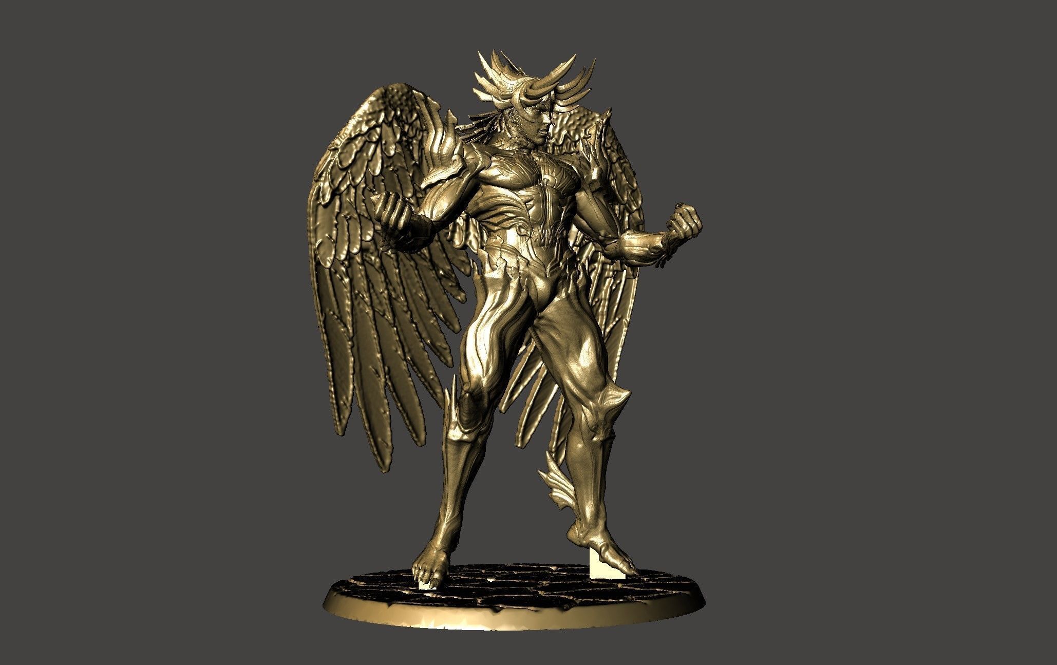 ANGEL JIN TEKKEN 8 - ULTRA HIGH DETAILED STL FOR 3D PRINTING 3D print model_19