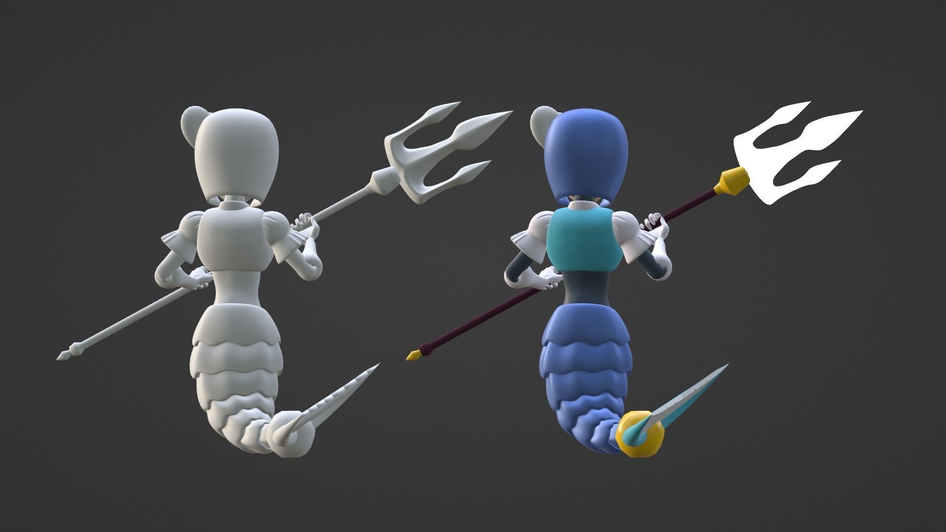 SplashWoman - Megaman 9 3D model_16