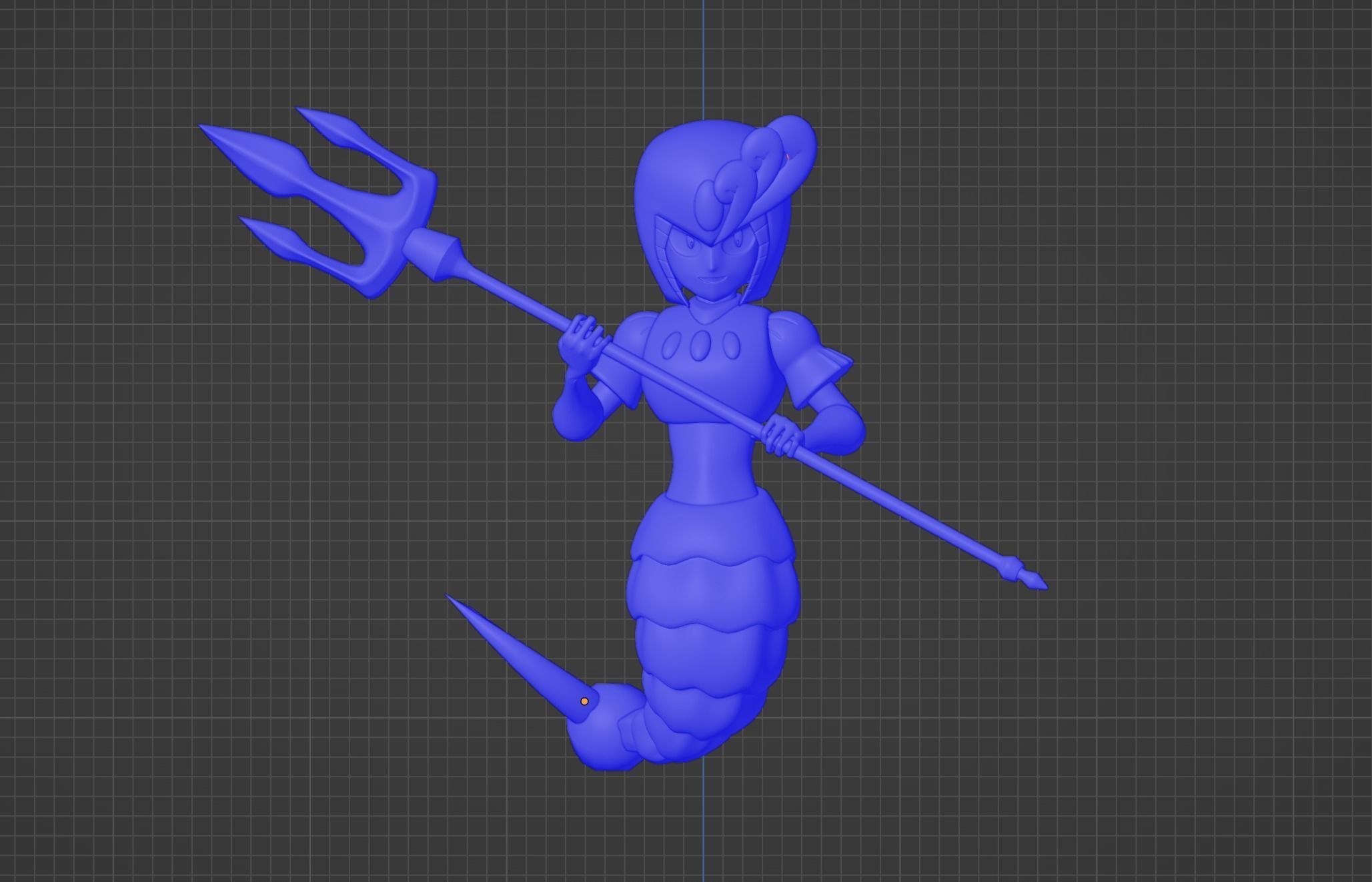 SplashWoman - Megaman 9 3D model_14