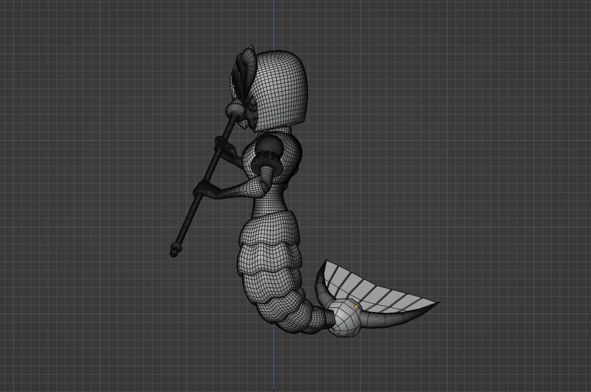 SplashWoman - Megaman 9 3D model_9