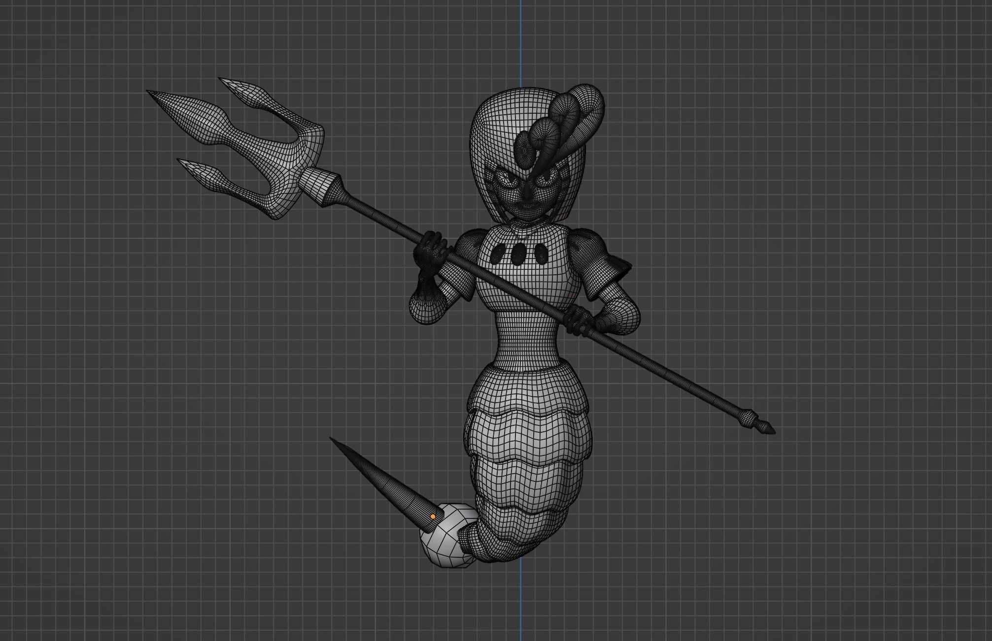 SplashWoman - Megaman 9 3D model_8