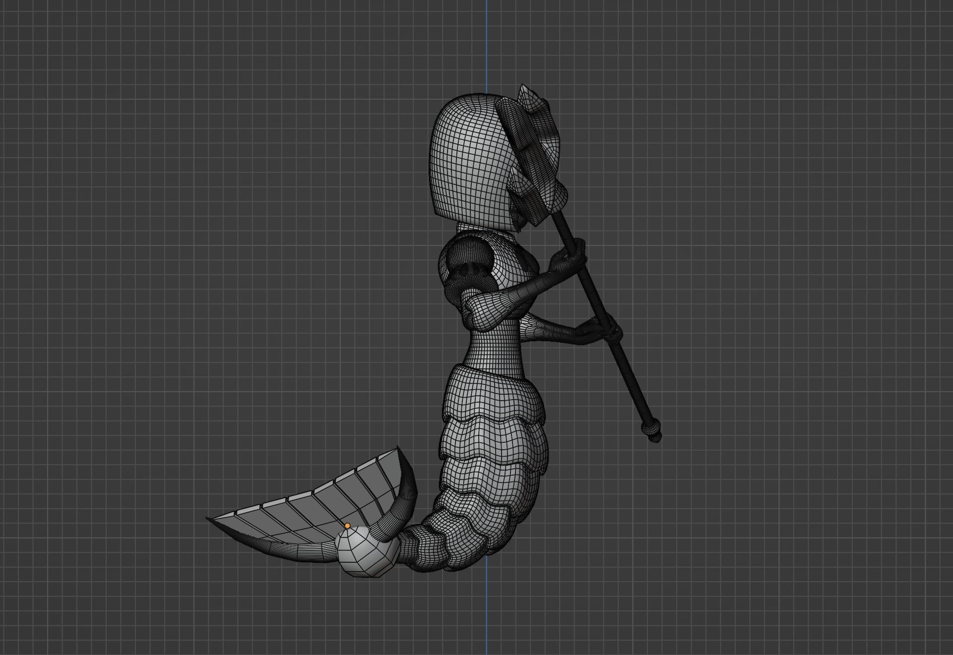 SplashWoman - Megaman 9 3D model_11