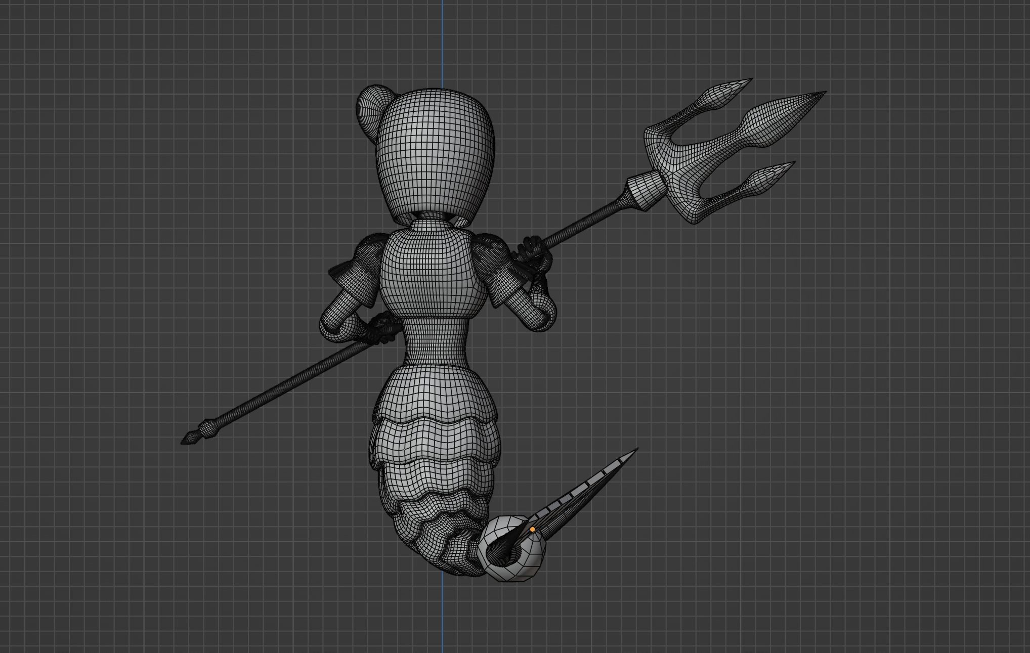 SplashWoman - Megaman 9 3D model_10