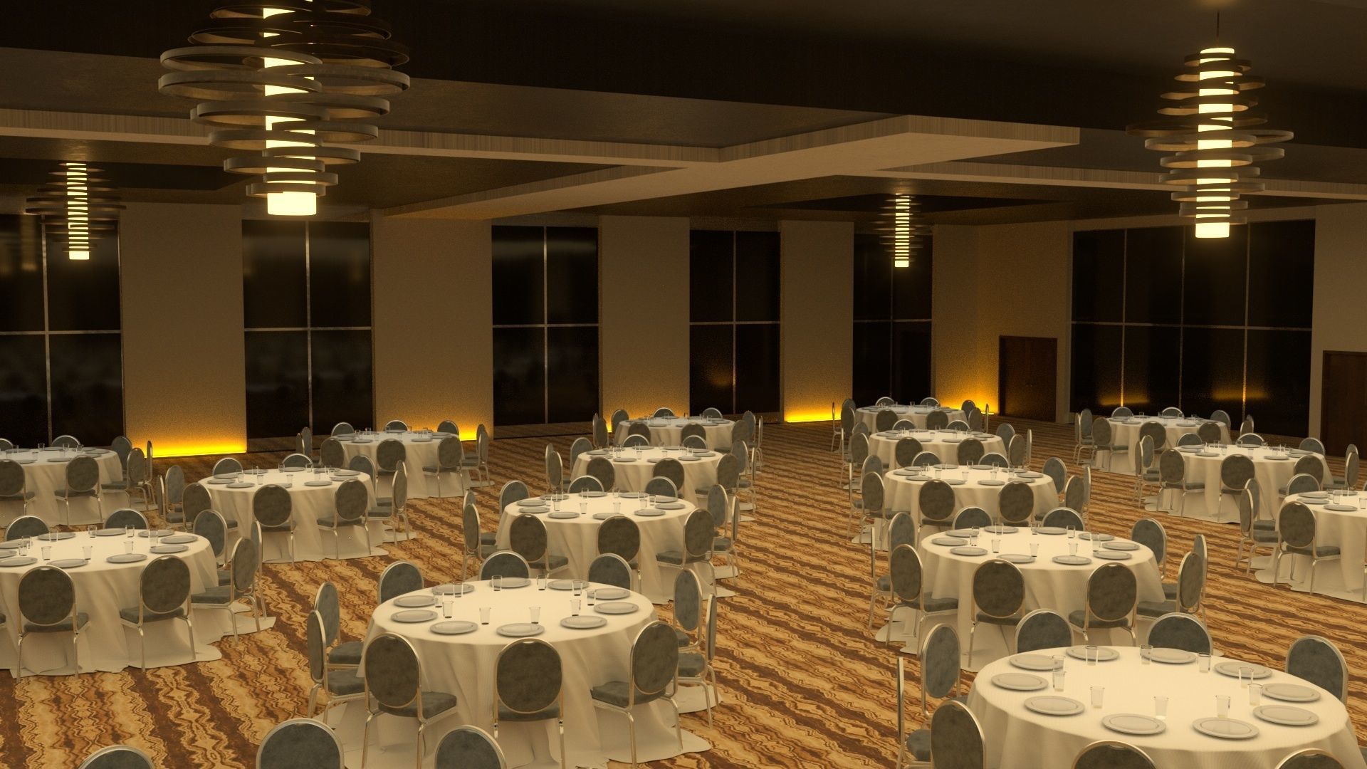 Ballroom 18 3D model_2