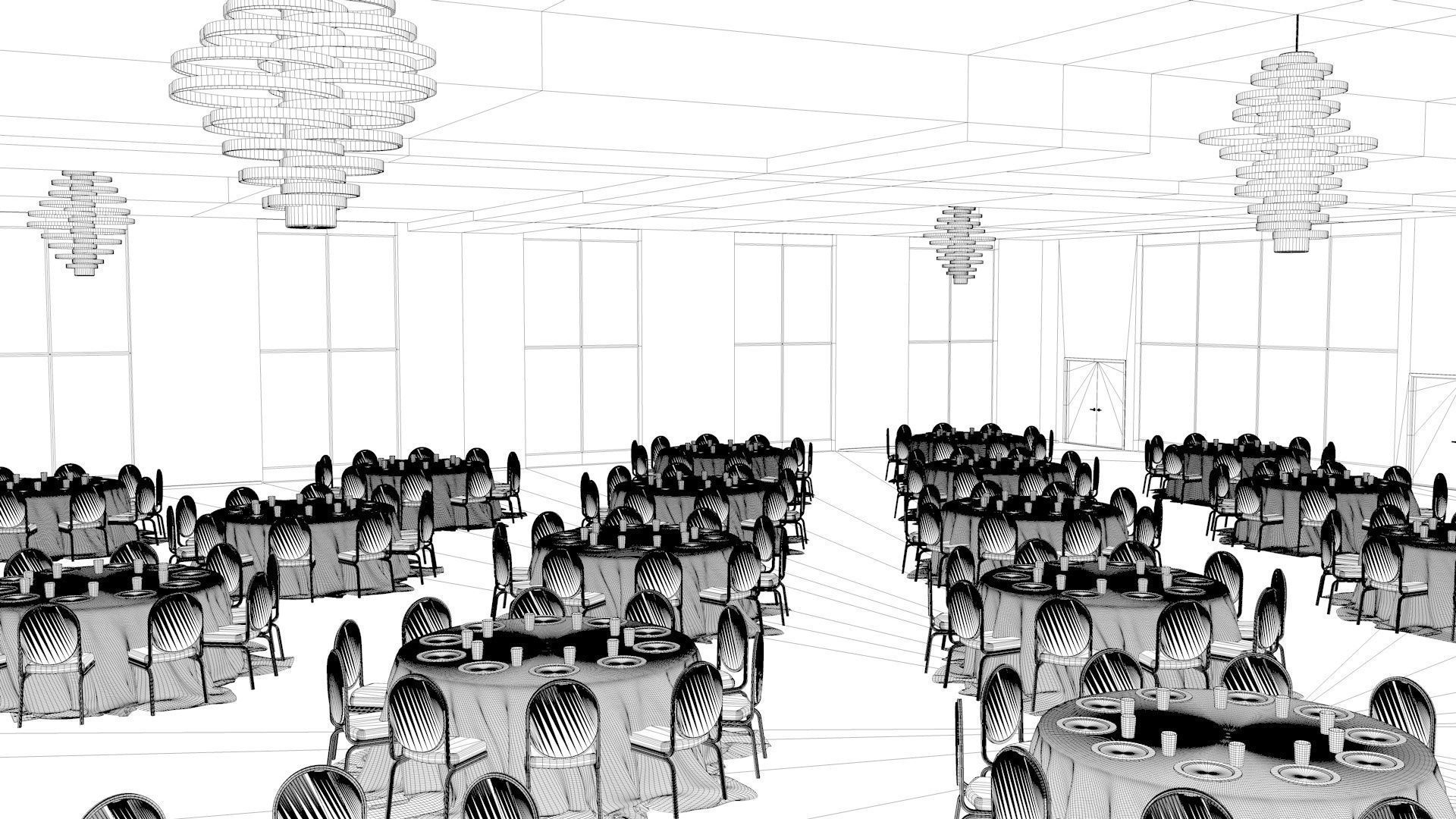 Ballroom 18 3D model_7