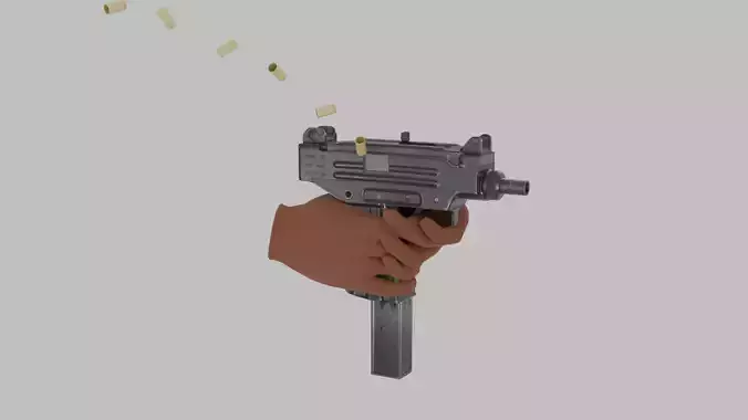 Uzi GameObject 3D model