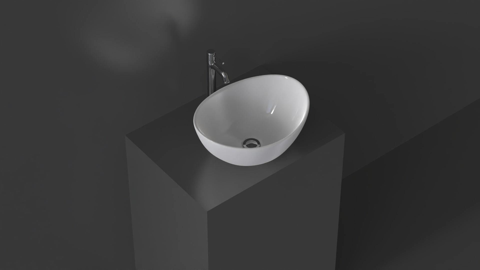 Basin Sink 3 3D model_9