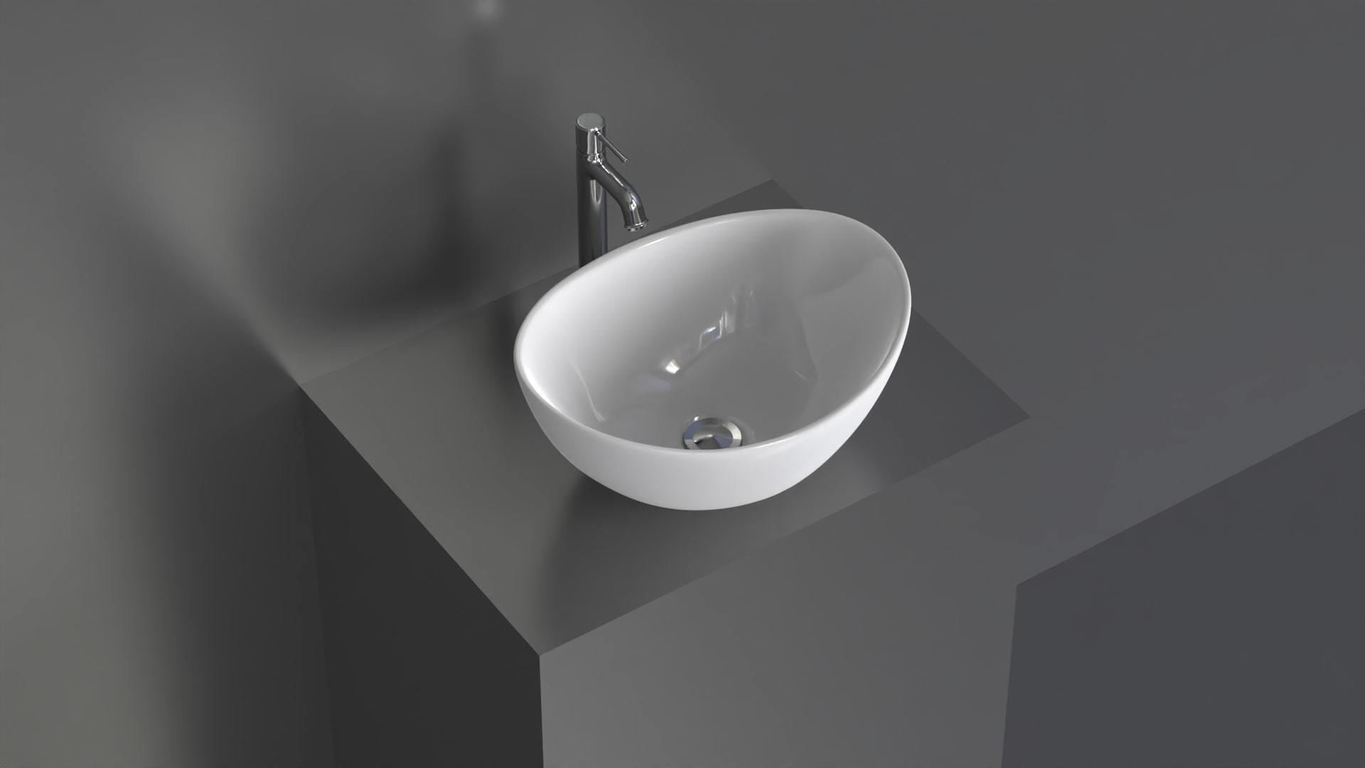 Basin Sink 3 3D model_8