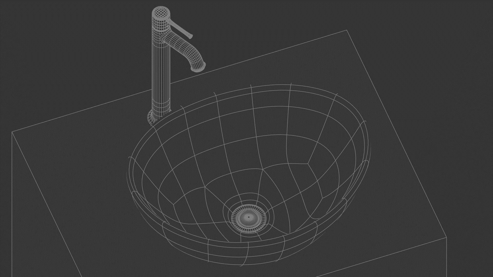 Basin Sink 3 3D model_12