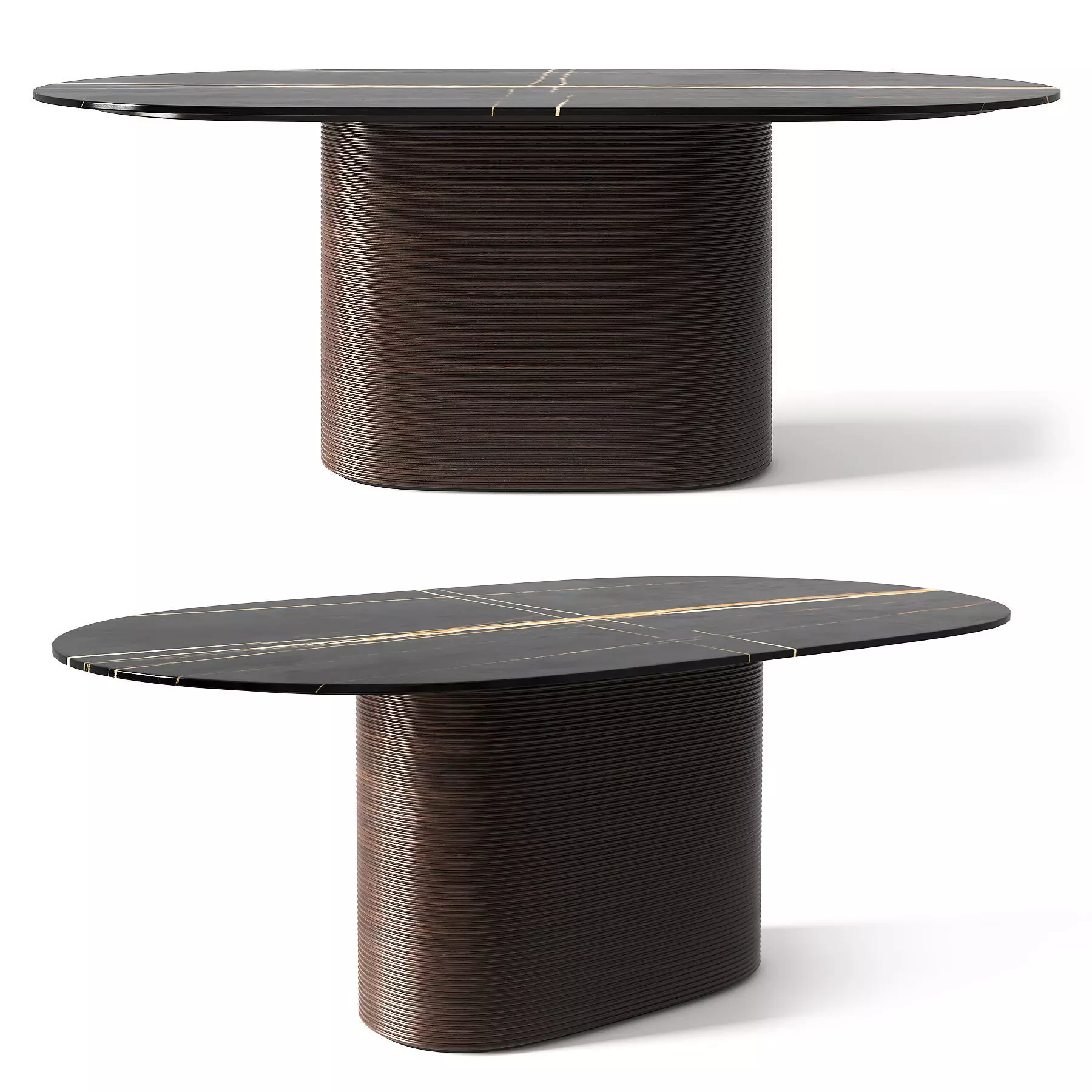 MillamilIi vs  Waves Dining Table size M 3D model_0