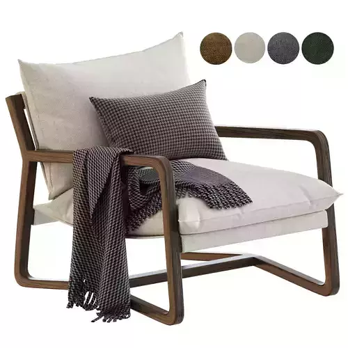 Polly Ivory Accent Chair