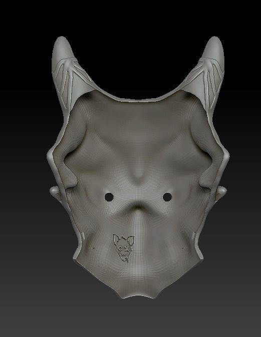 Kaiju No 8 Mask 3D print model_2