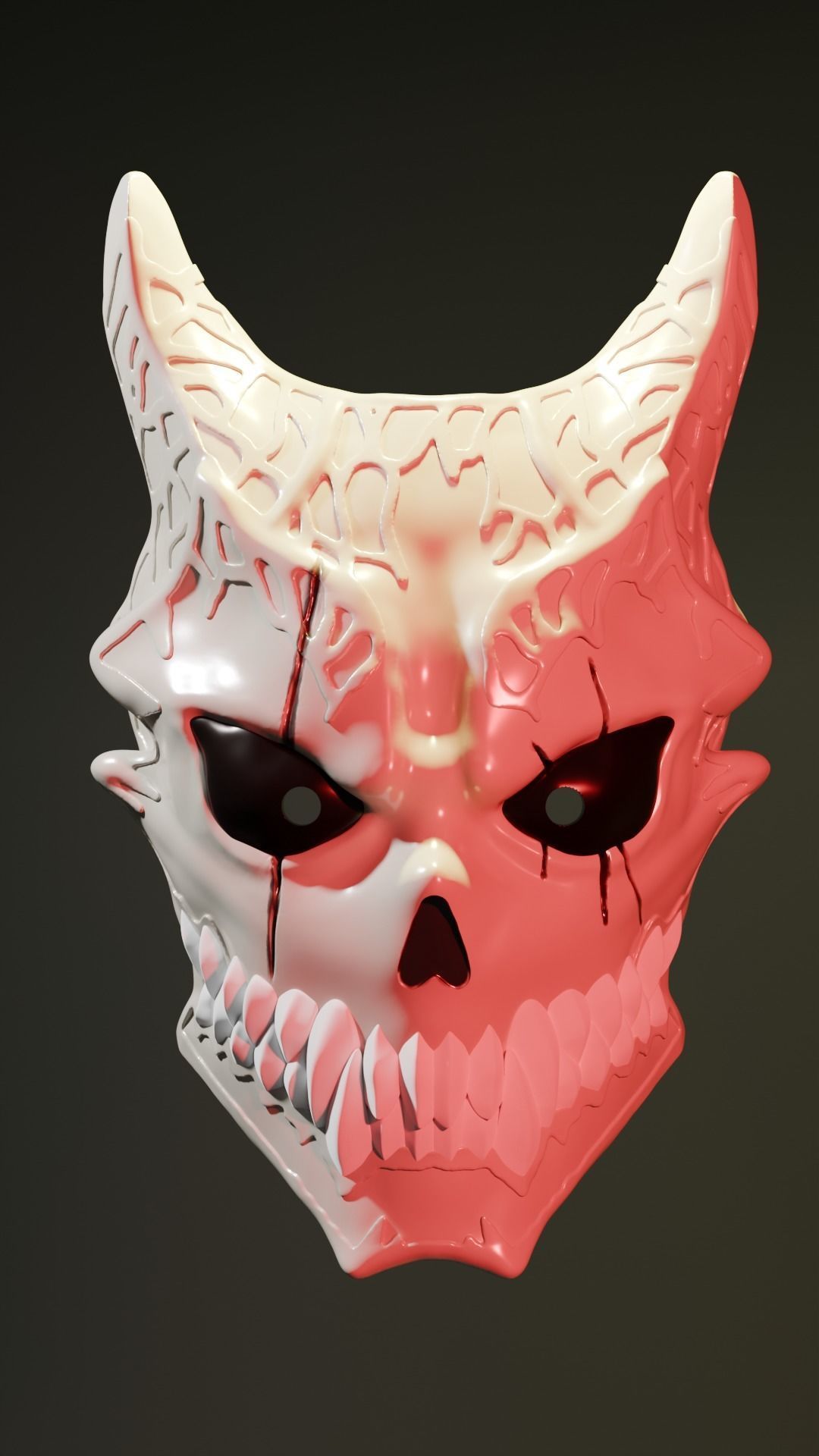 Kaiju No 8 Mask 3D print model_4