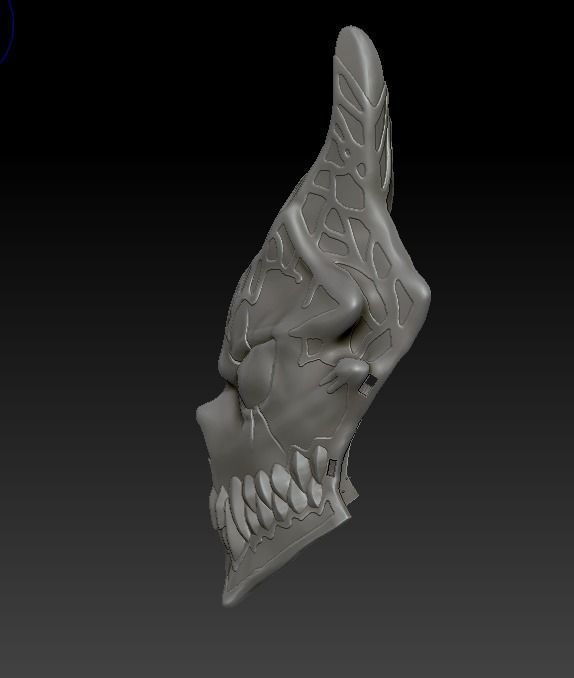 Kaiju No 8 Mask 3D print model_3