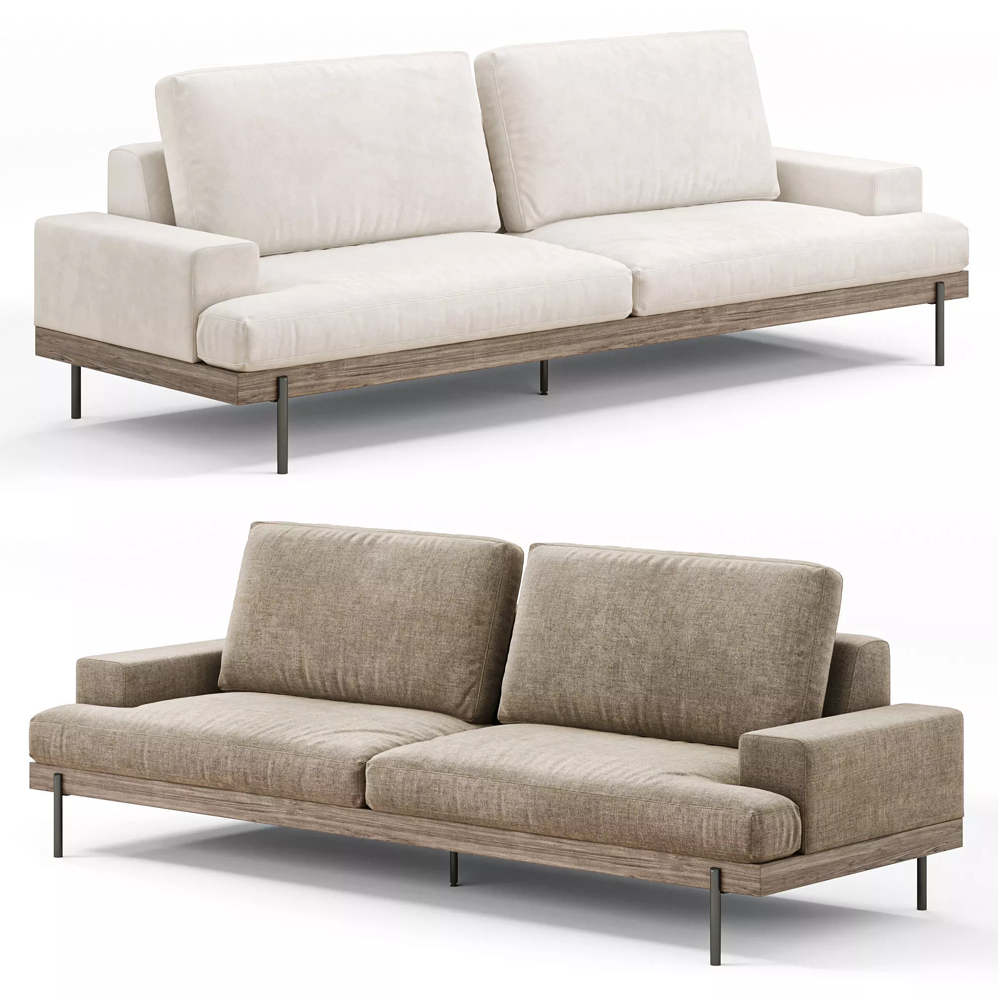 Soho Sofa 3D model_0