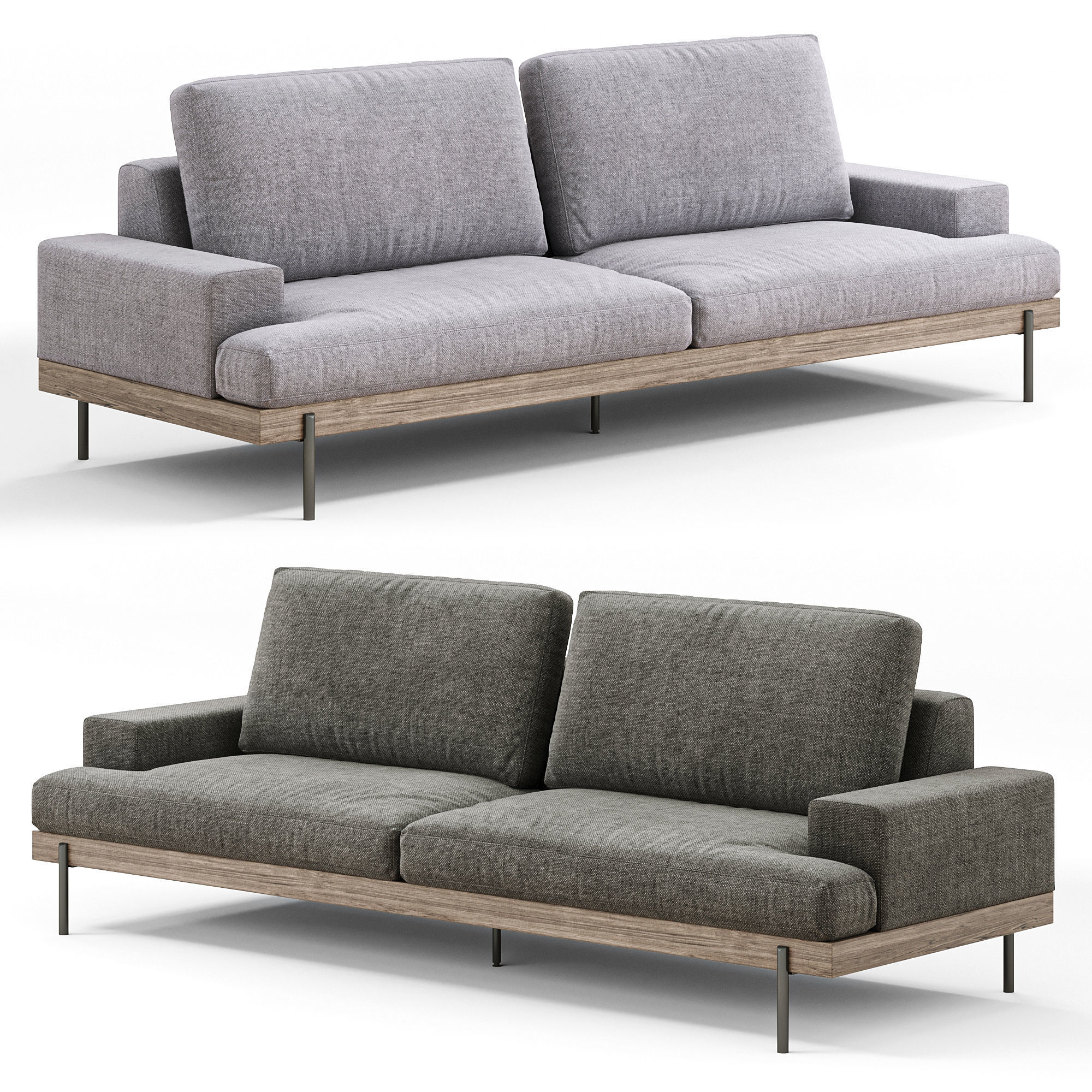 Soho Sofa 3D model_1