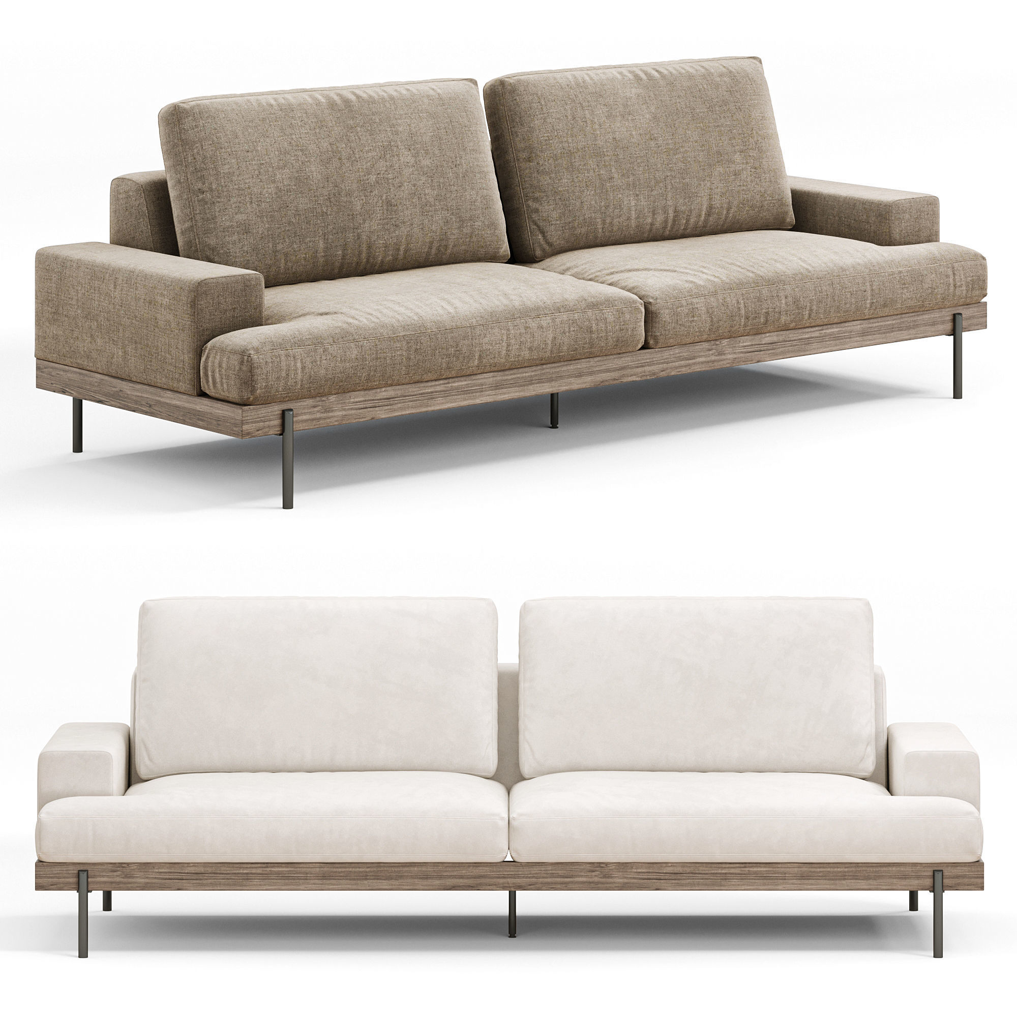 Soho Sofa 3D model_2