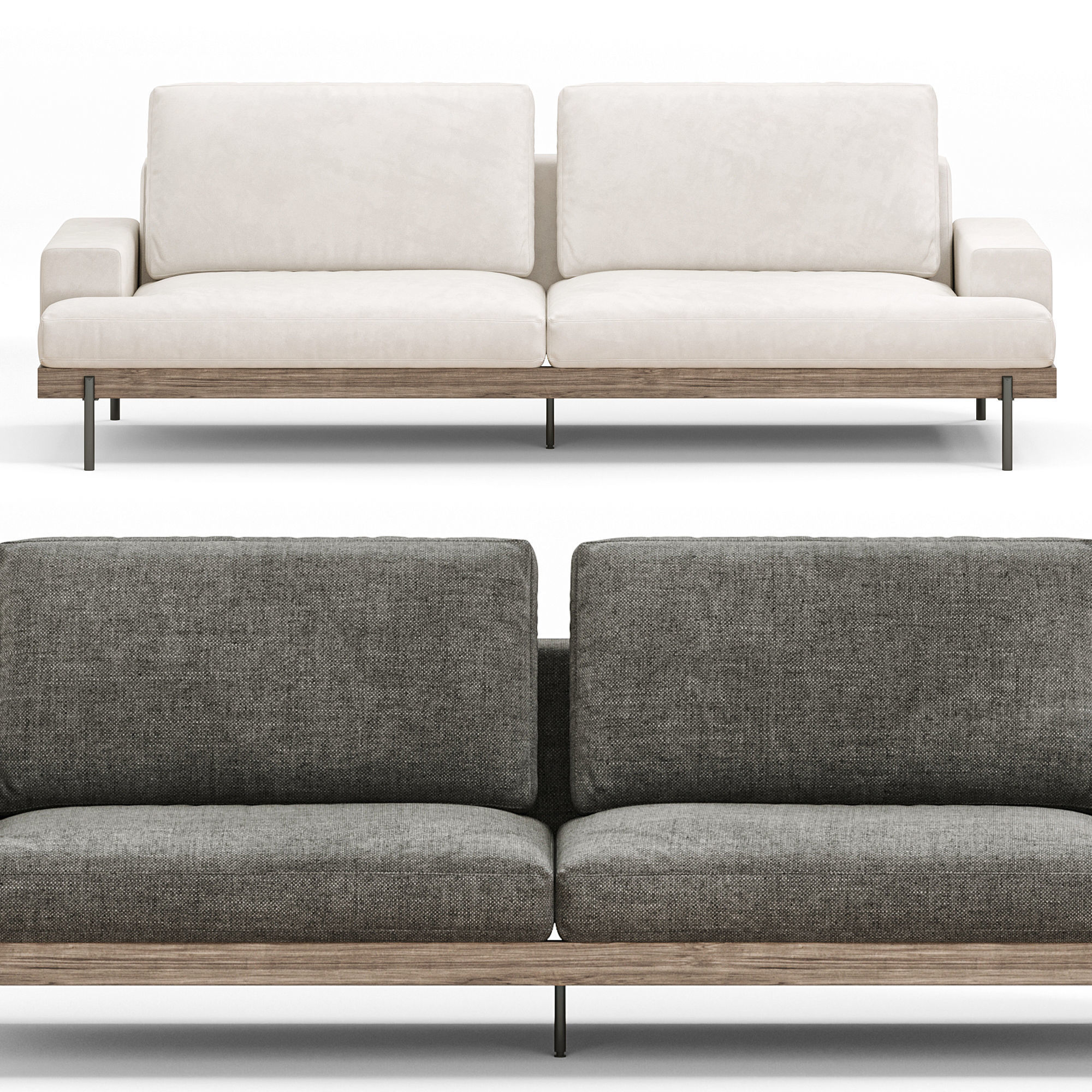 Soho Sofa 3D model_4