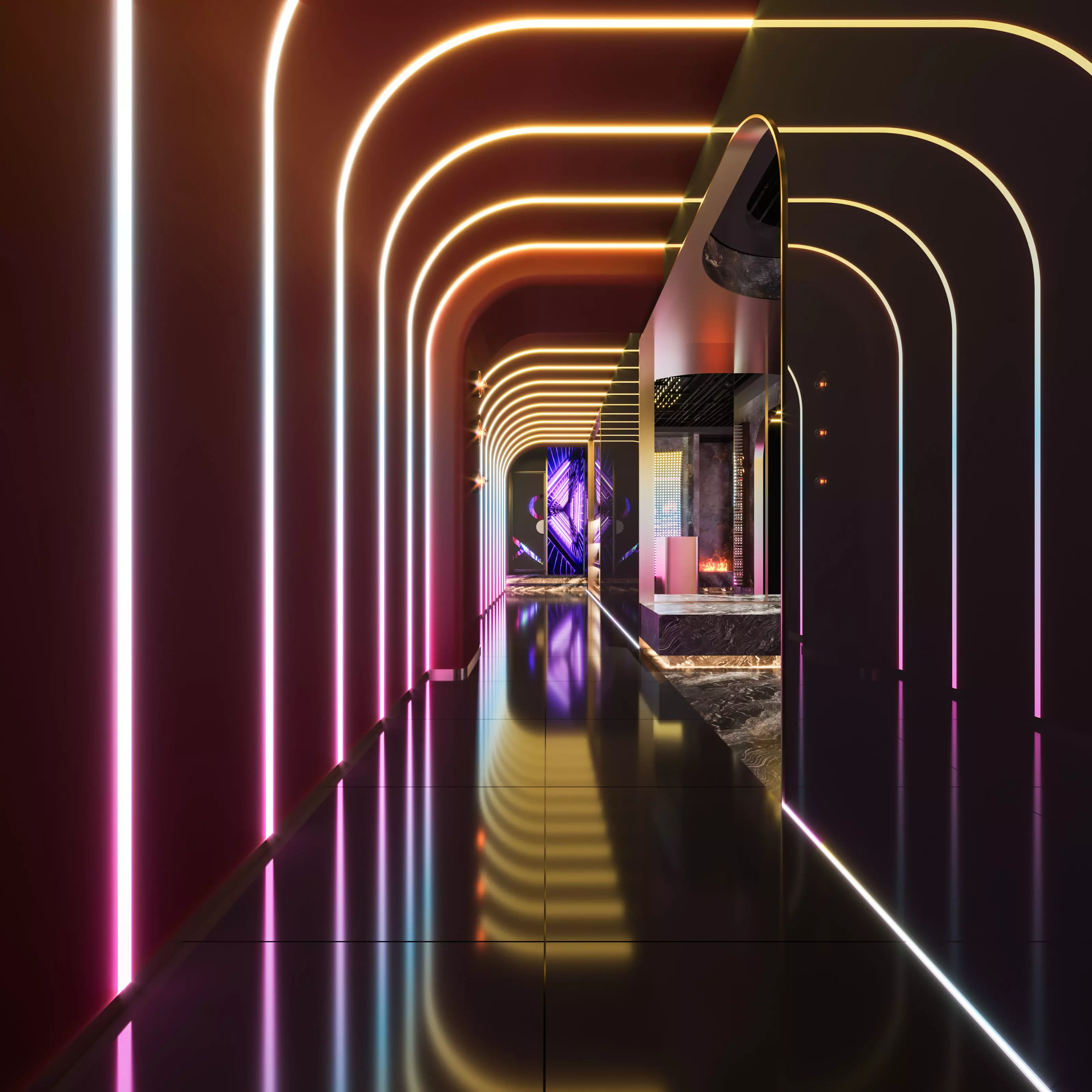 Bar Design Cases 3D model_0