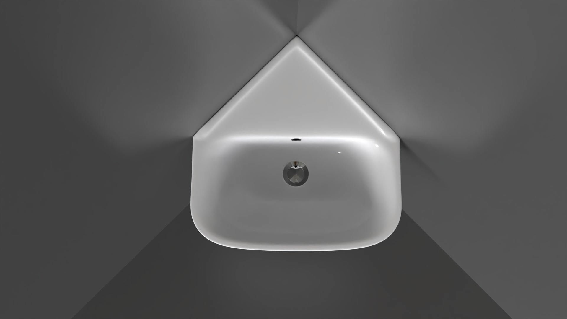 Corner Sink 10 3D model_5