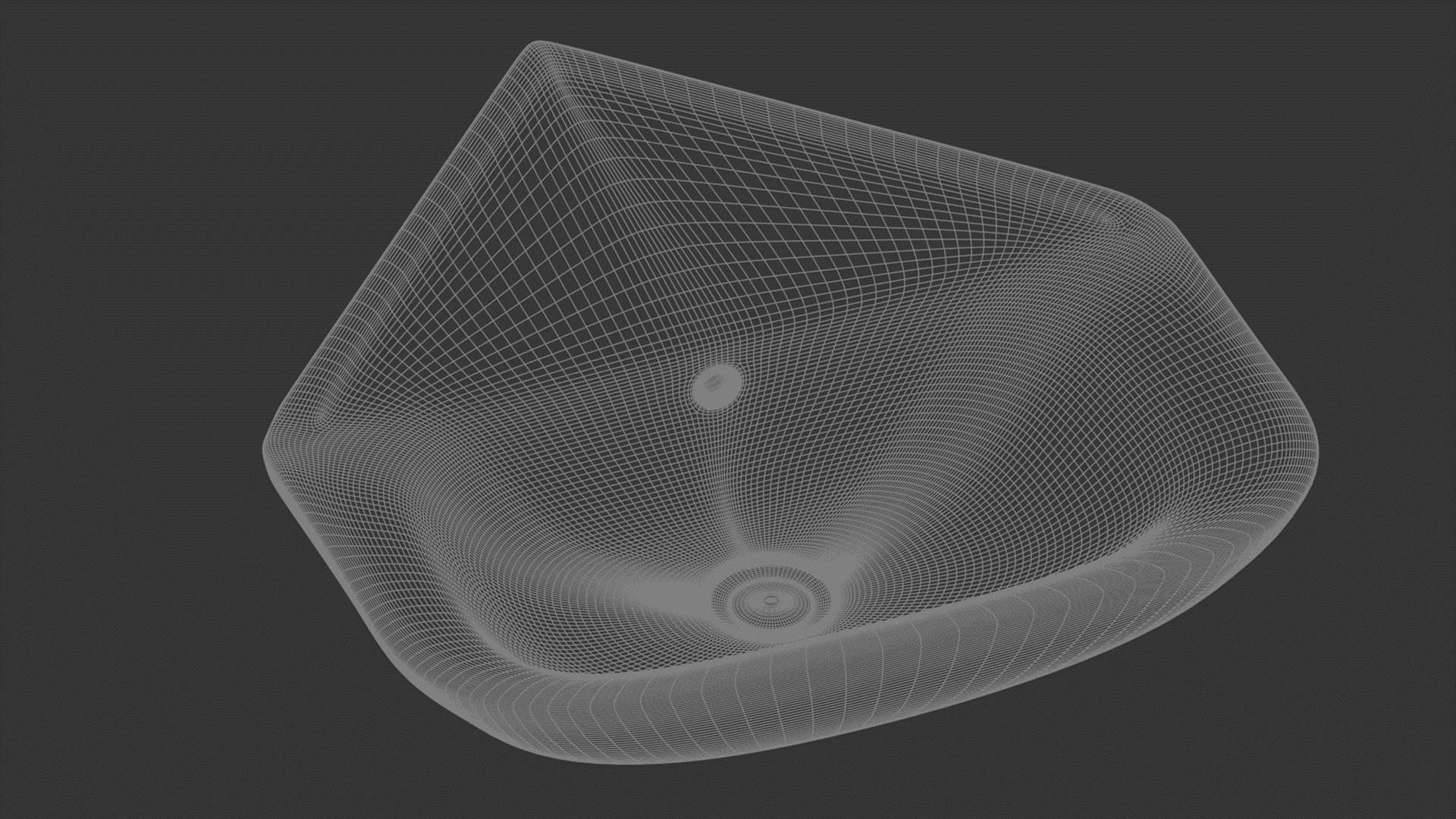 Corner Sink 10 3D model_9