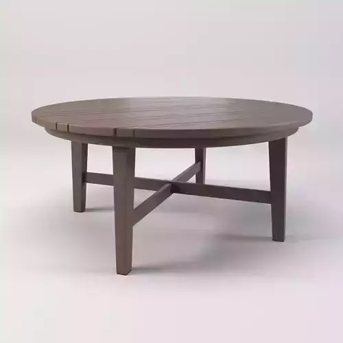 Outdoor round coffee table