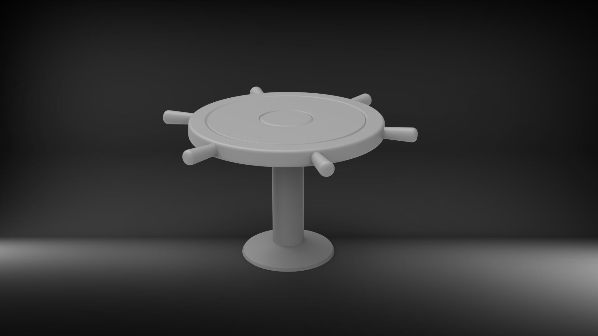 KRUSTY CRUSTACEAN TABLE- Print Model 3D print model_9