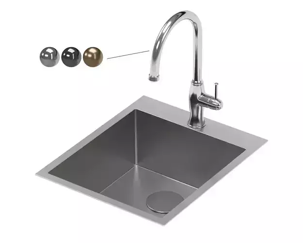 RUVATI kitchen sink RVU6018