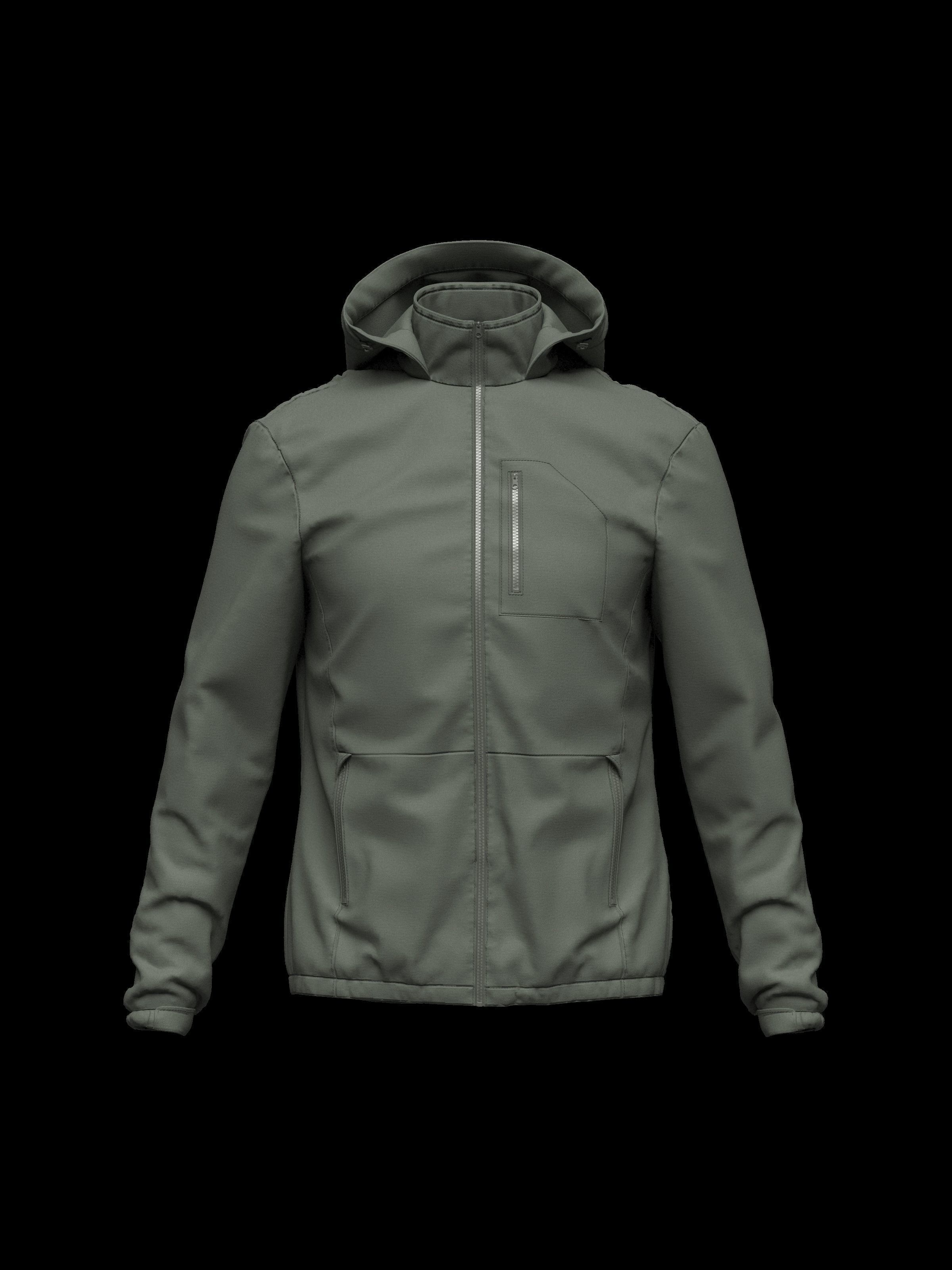Mens WInd Jacket  3D model_4