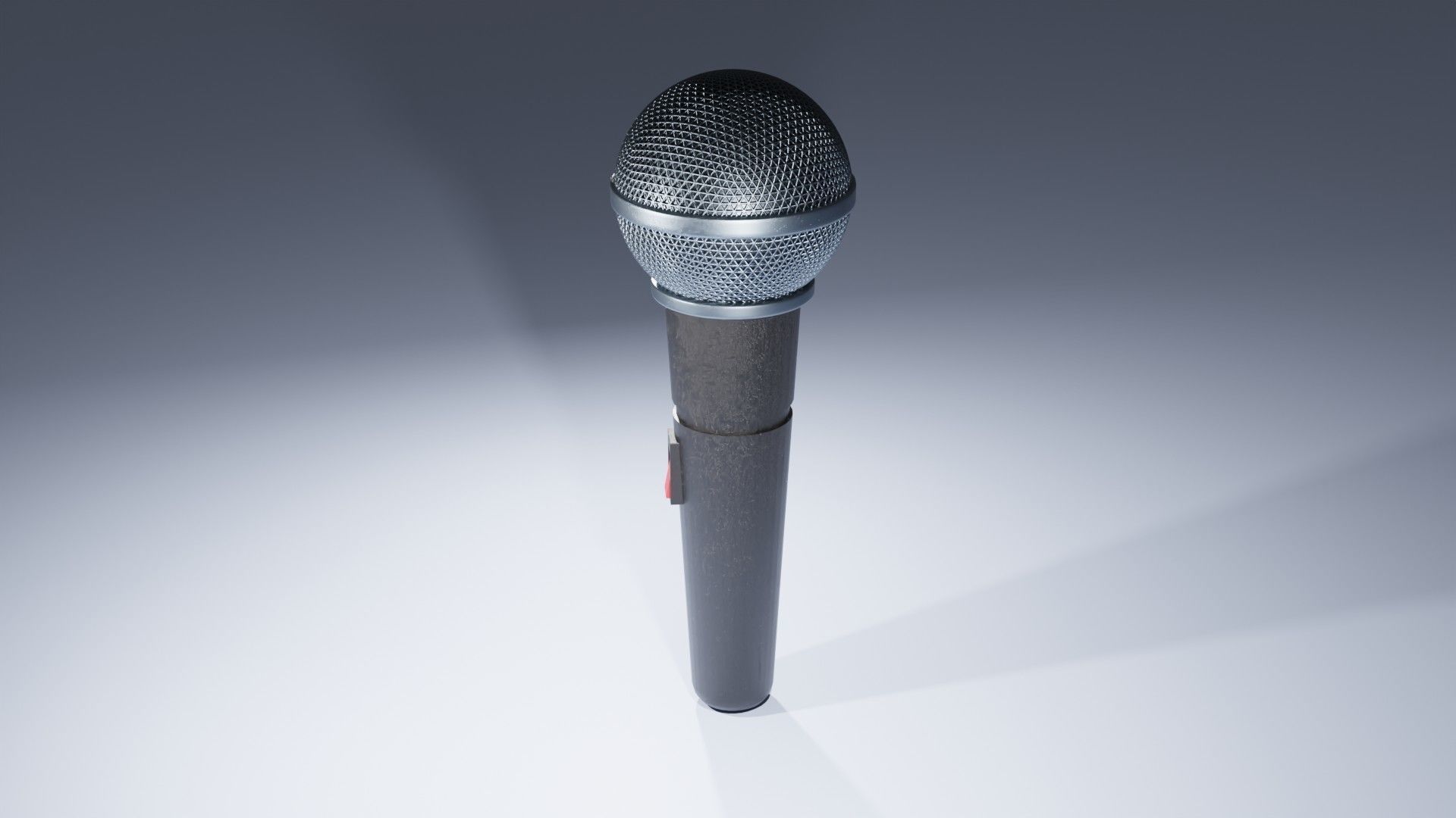 Microphone 3D model_1