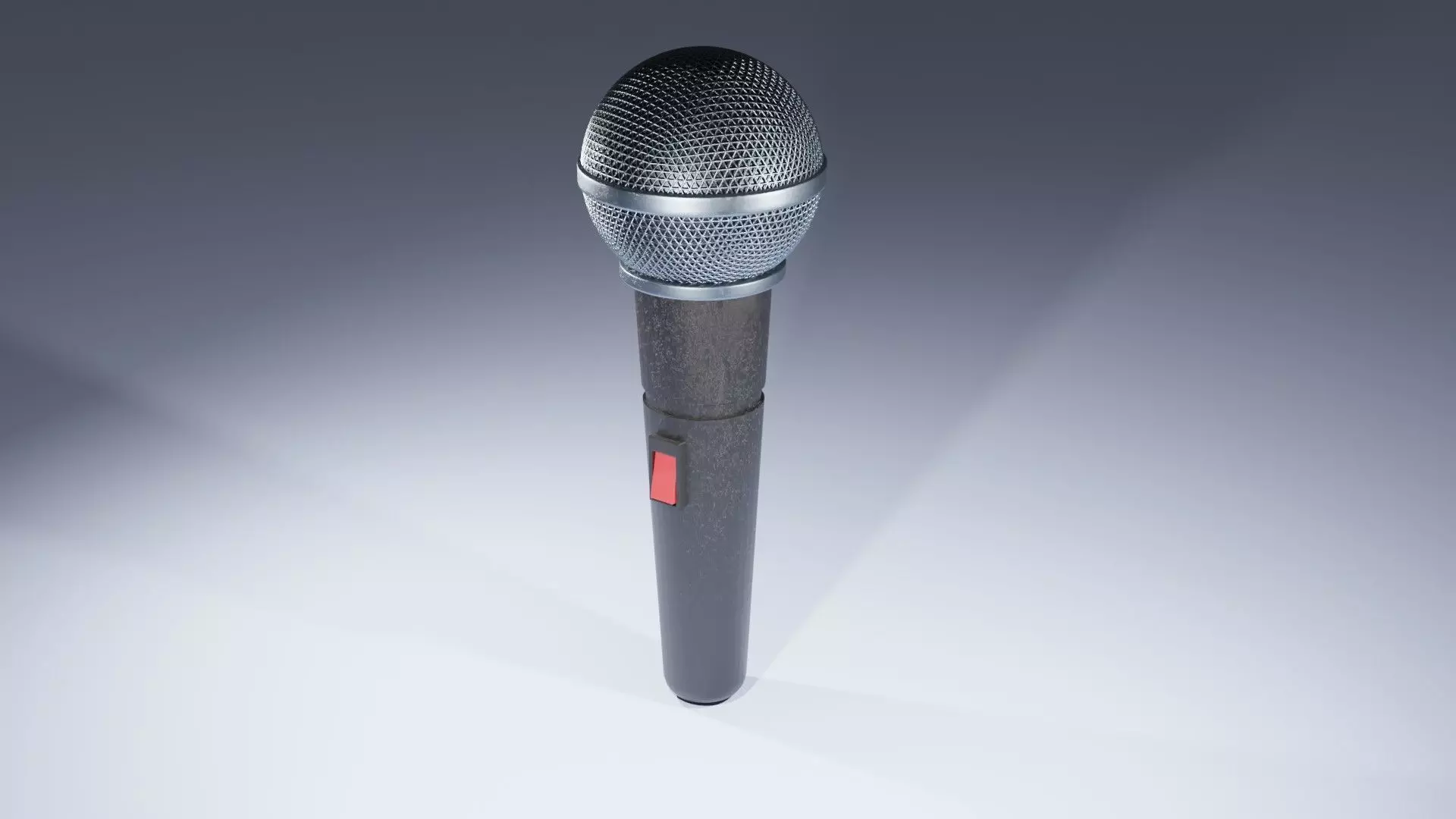 Microphone 3D model_0