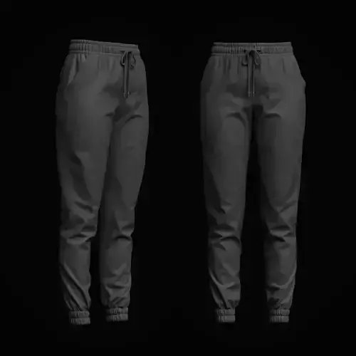 Womens Jogger  3D model