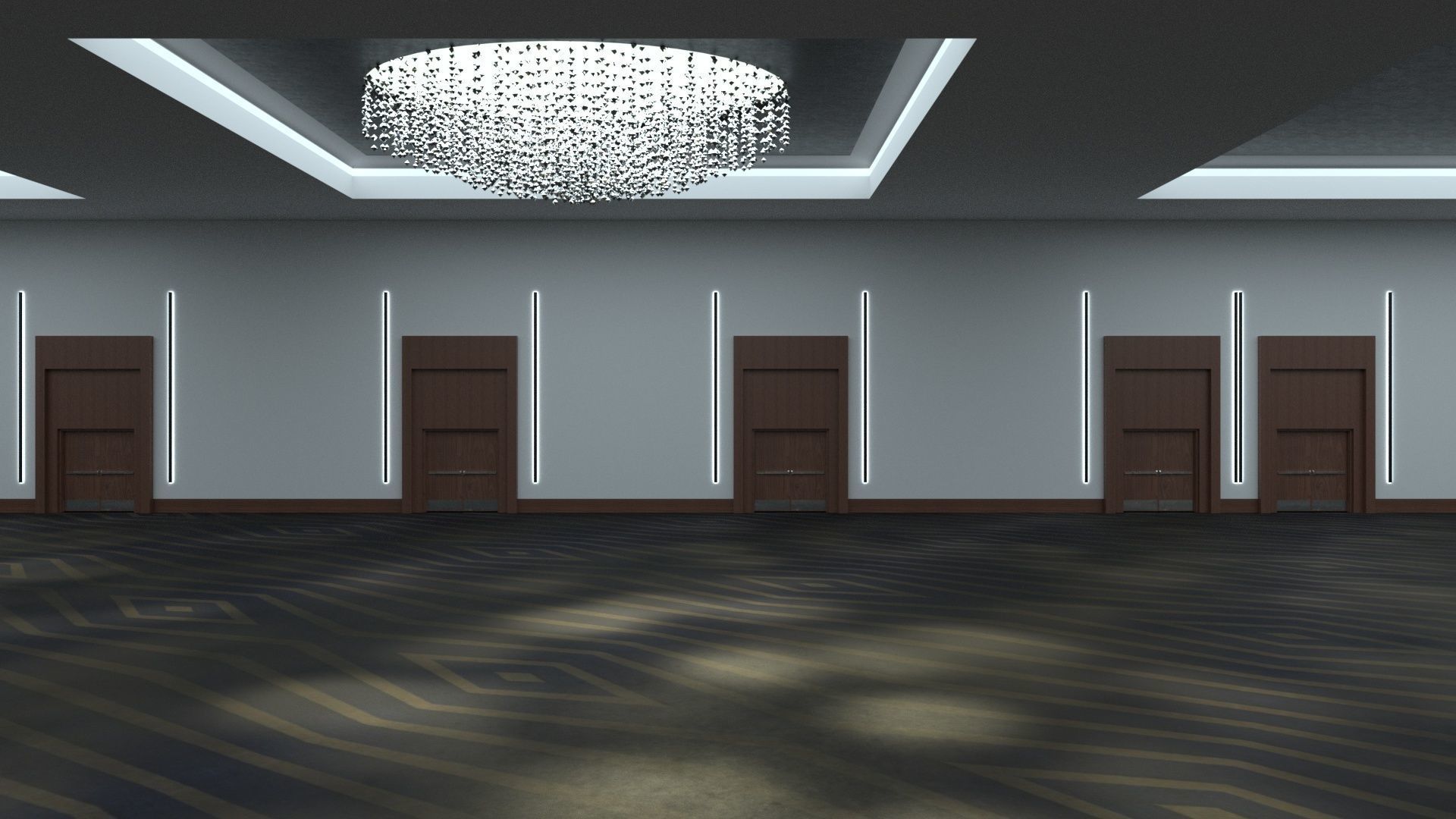 Ballroom 19 3D model_1