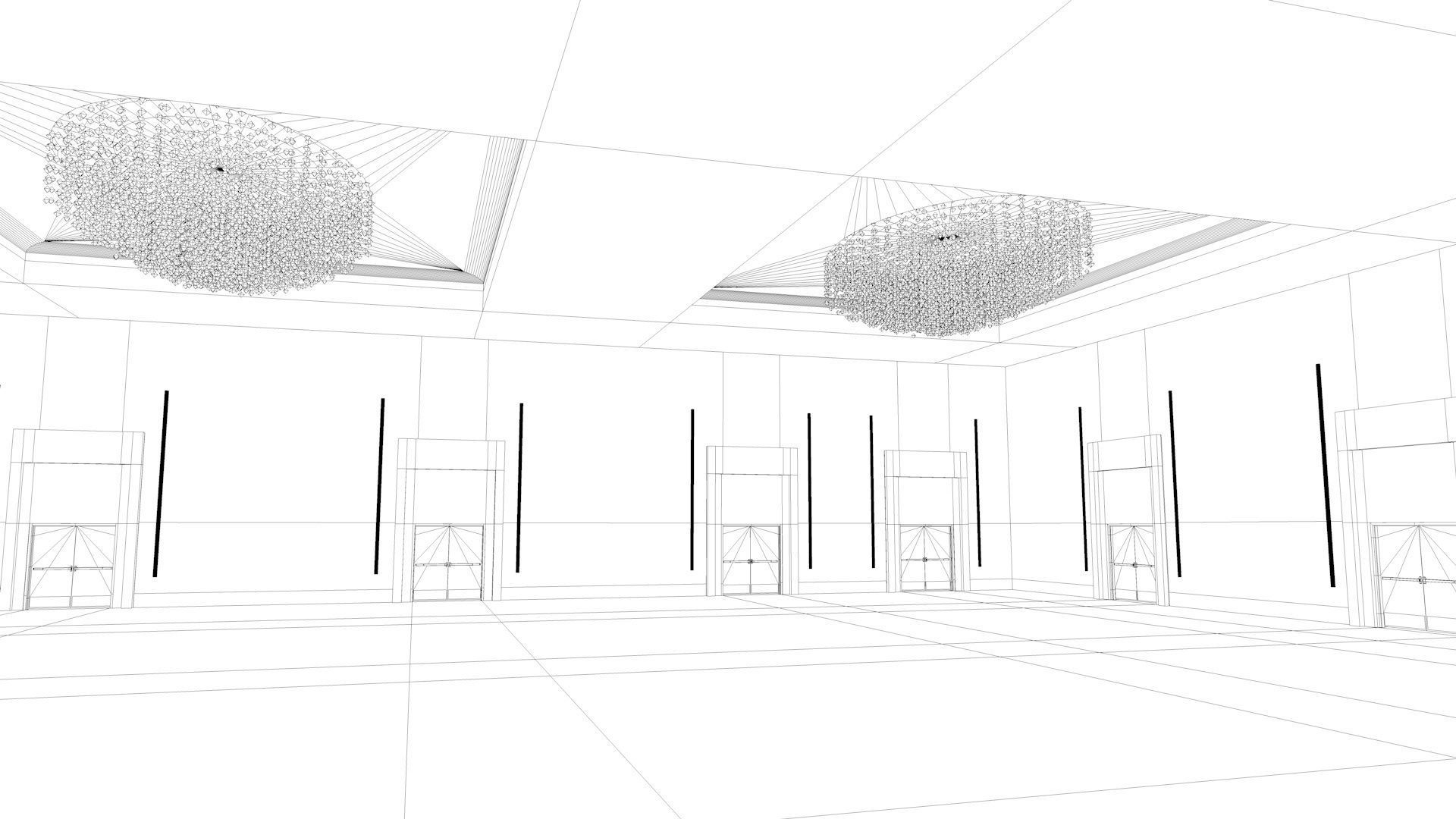 Ballroom 19 3D model_9