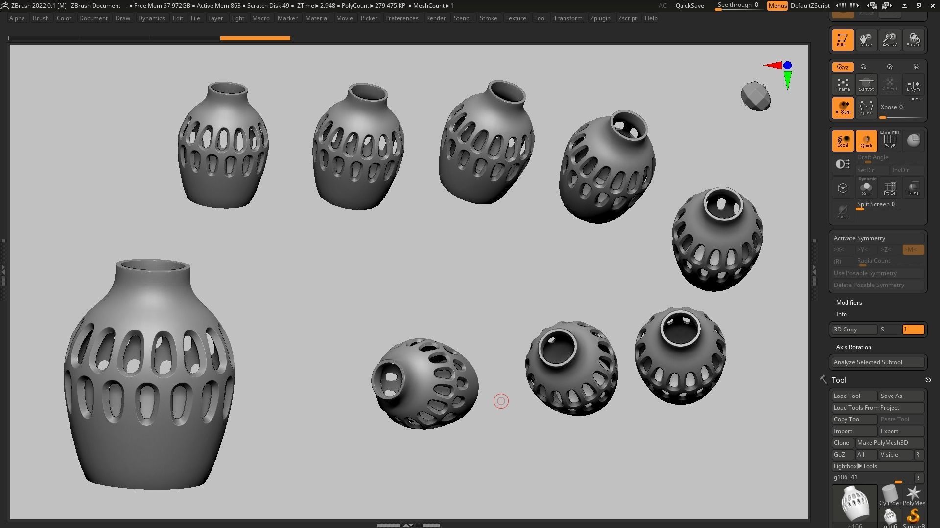 pot g106 3D print model_11