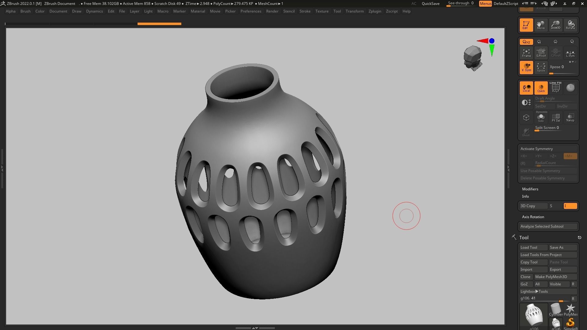 pot g106 3D print model_6